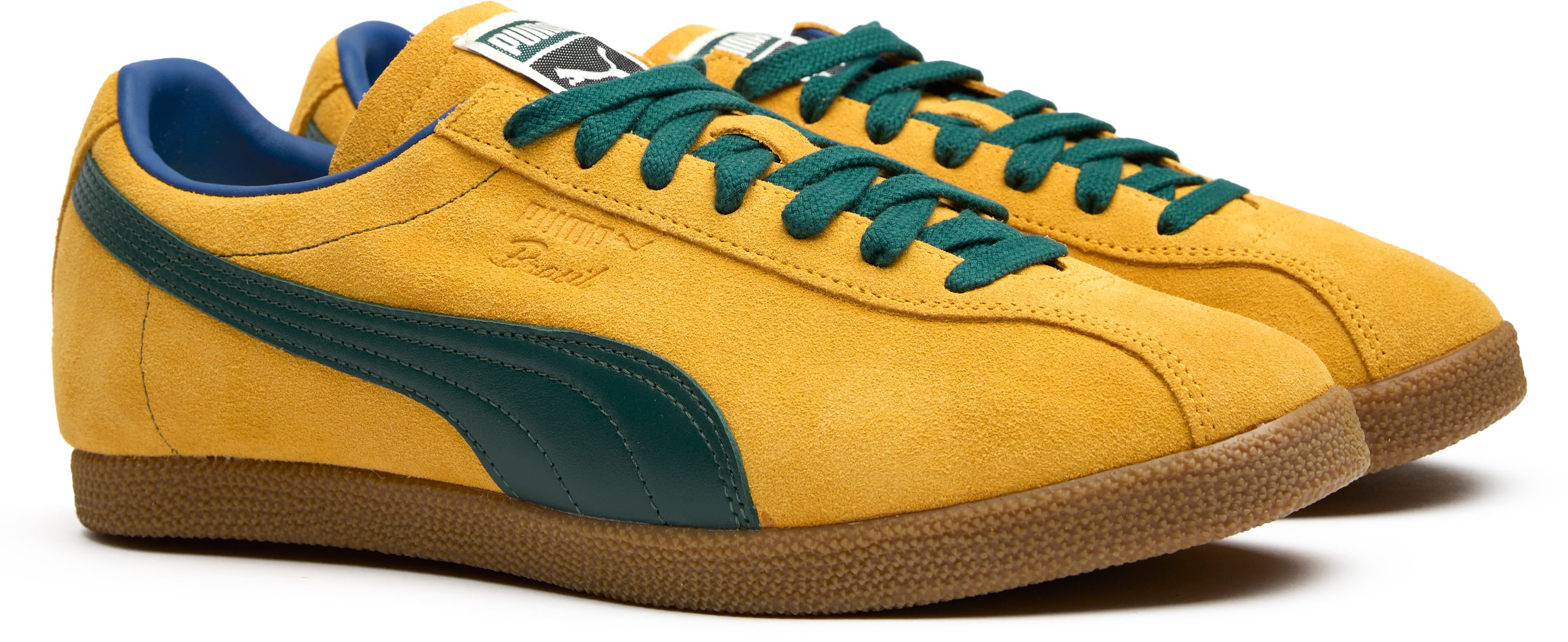 【PUMA】BRASIL★Tangerine Puma Brasil Tangerine Dark Myrtle Men's - 401048-02 - GB