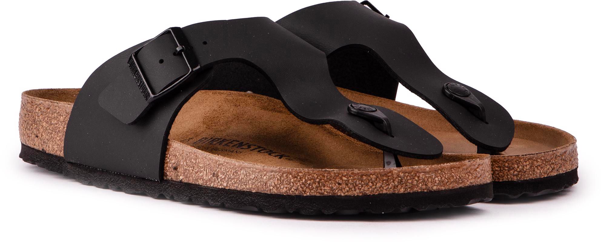 Mens Birkenstock Ramses Sandals In Black | Soletrader