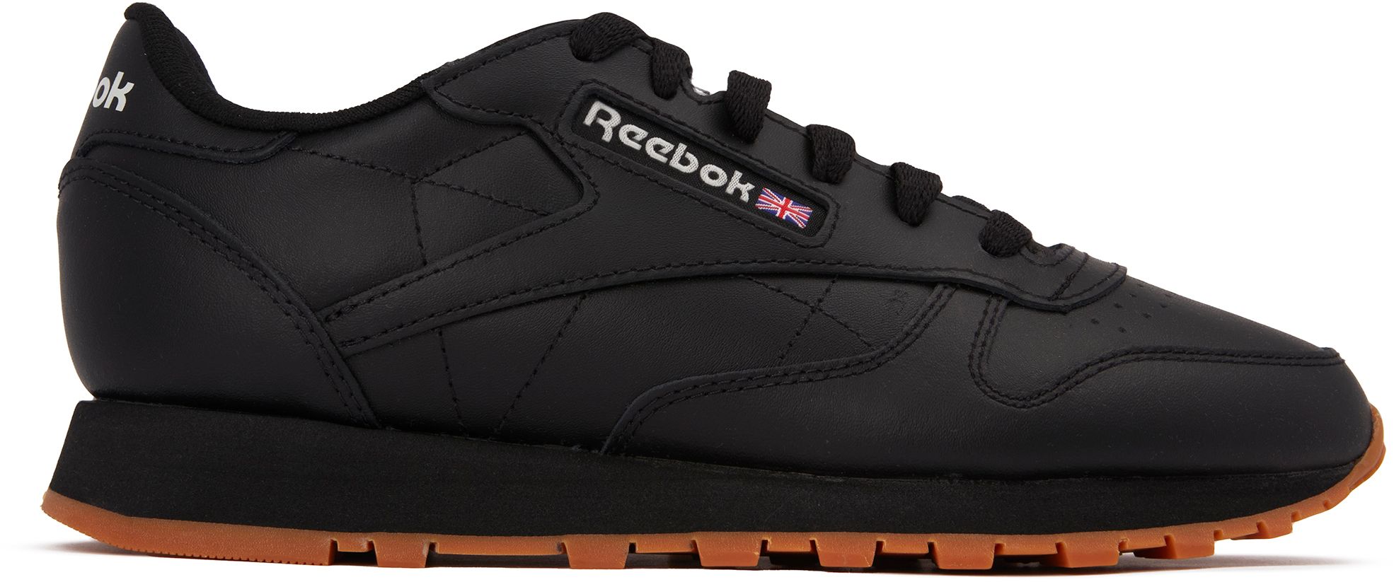 Womens Reebok Classic Trainers In Black Soletrader