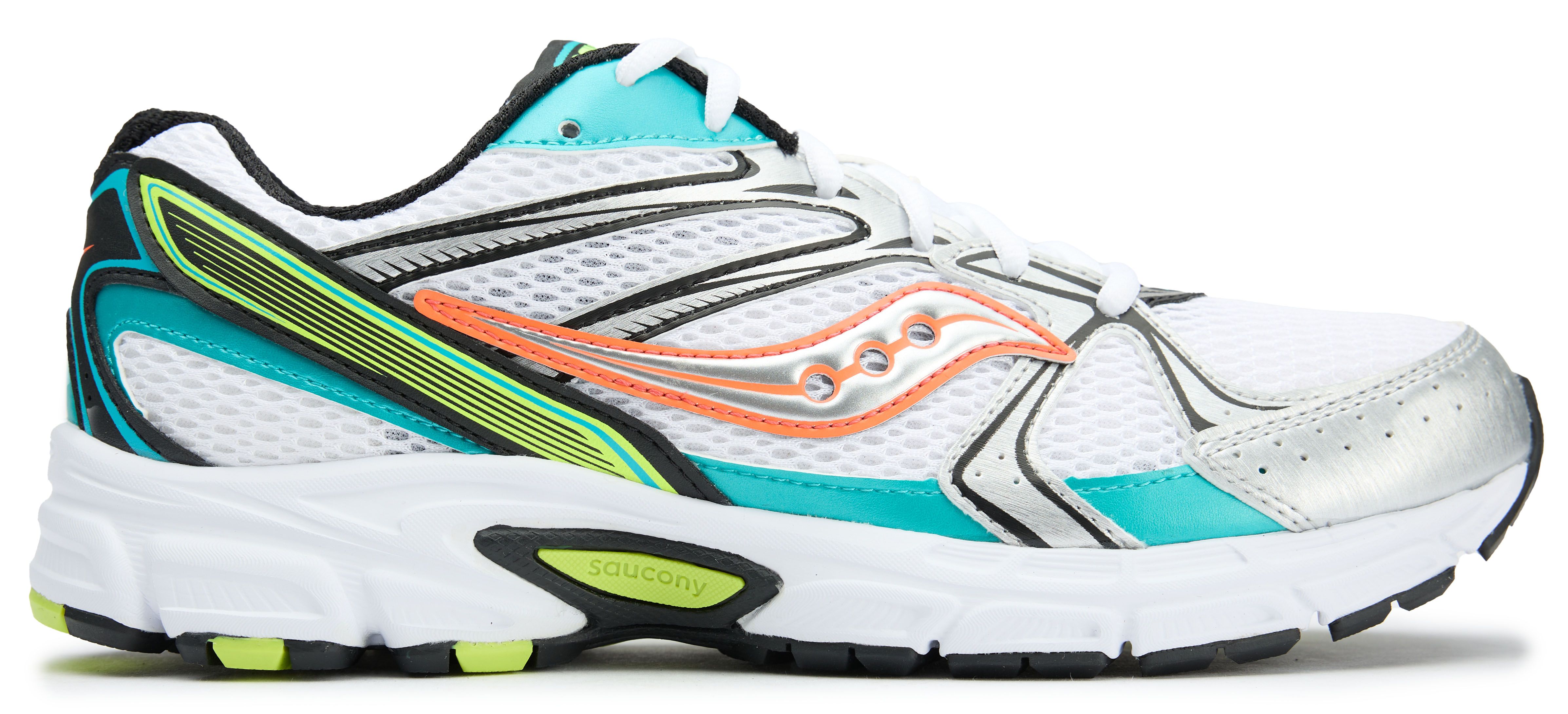 mirin7728 ④ Mens Saucony Ride Millennium Sneakers In Silver Mutant | Soletrader