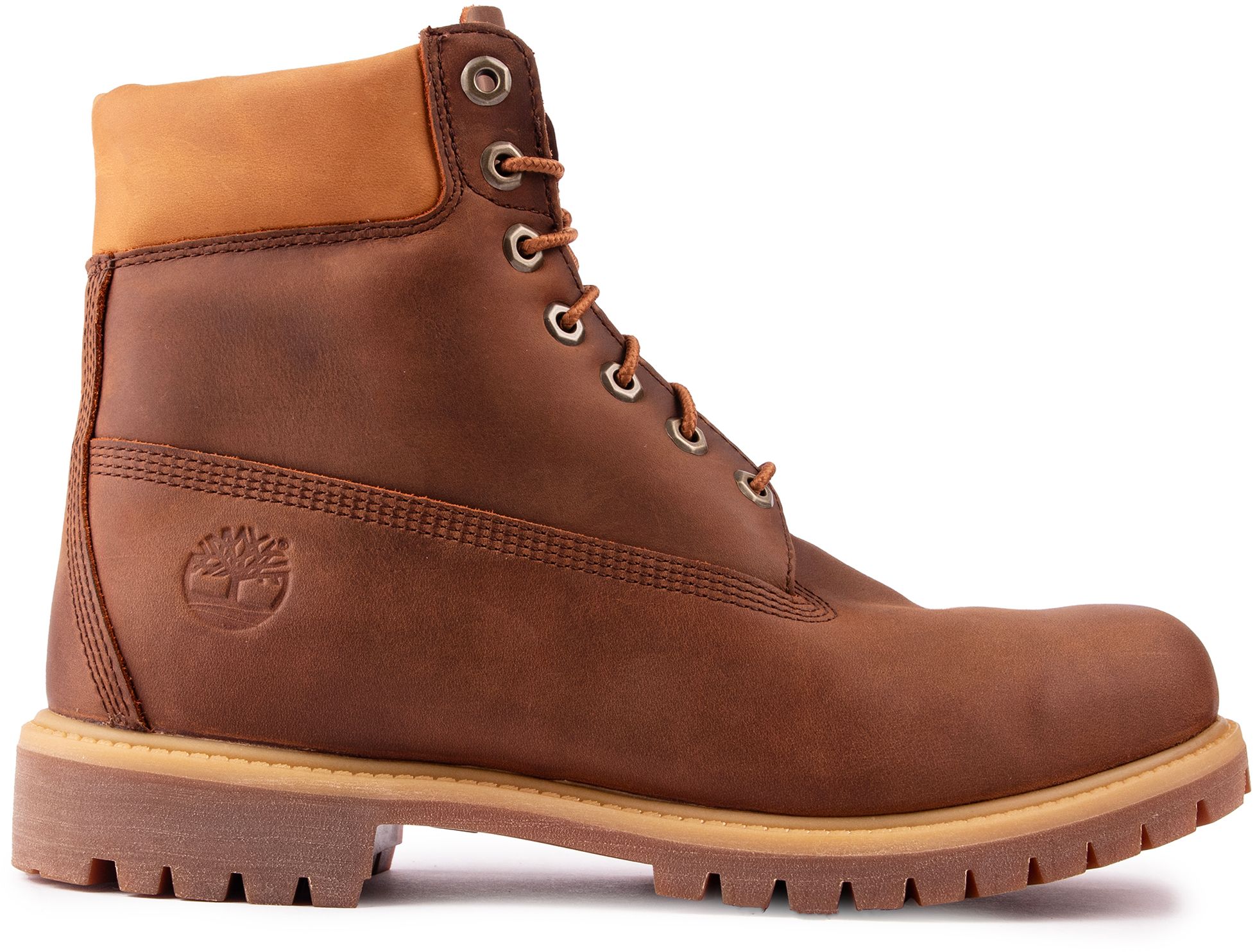 Mens Timberland Premium Waterproof Boots In Brown Soletrader