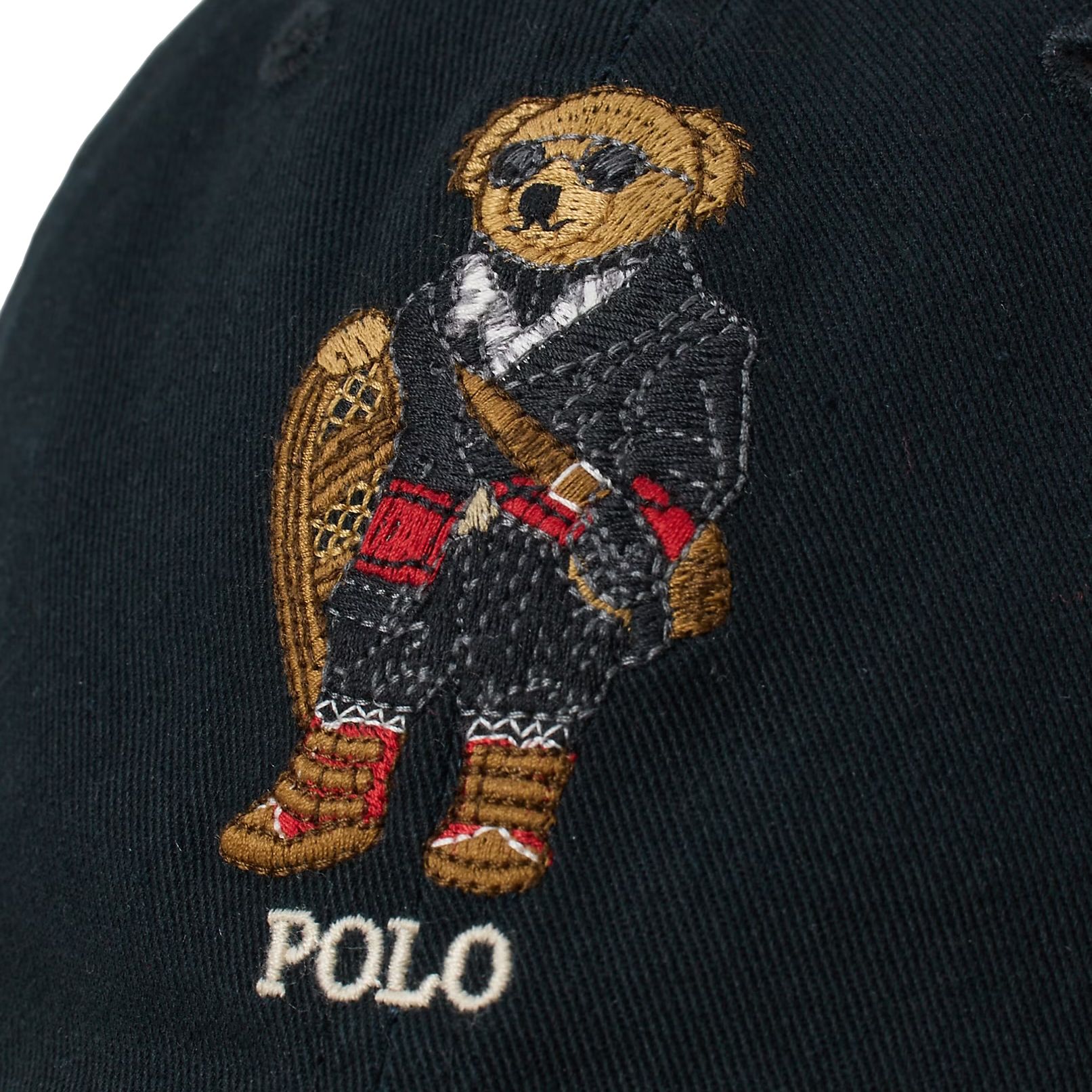 Mens Polo Ralph Lauren Bear Cap In Navy | Soletrader display picture 1