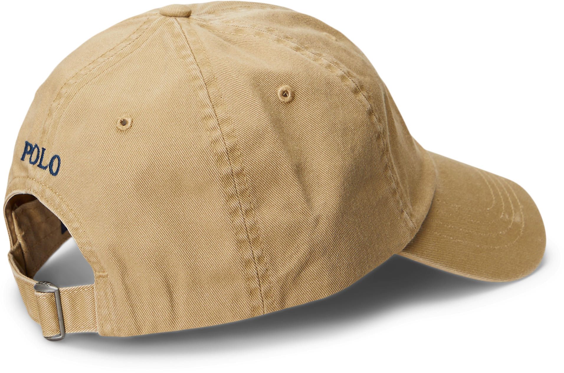 Mens Polo Ralph Lauren Classic Sport Cap In Beige | Soletrader