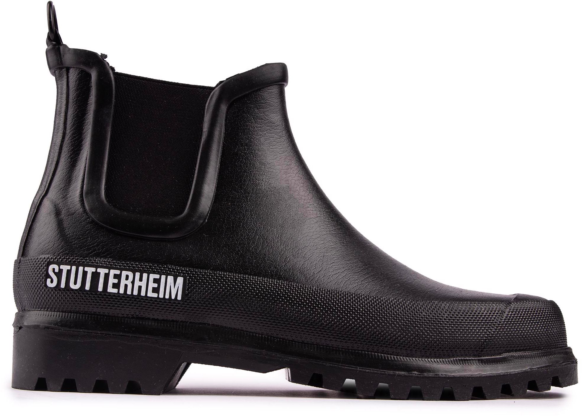 Mens Womens Stutterheim Rainwalker Boots In Black Black Soletrader