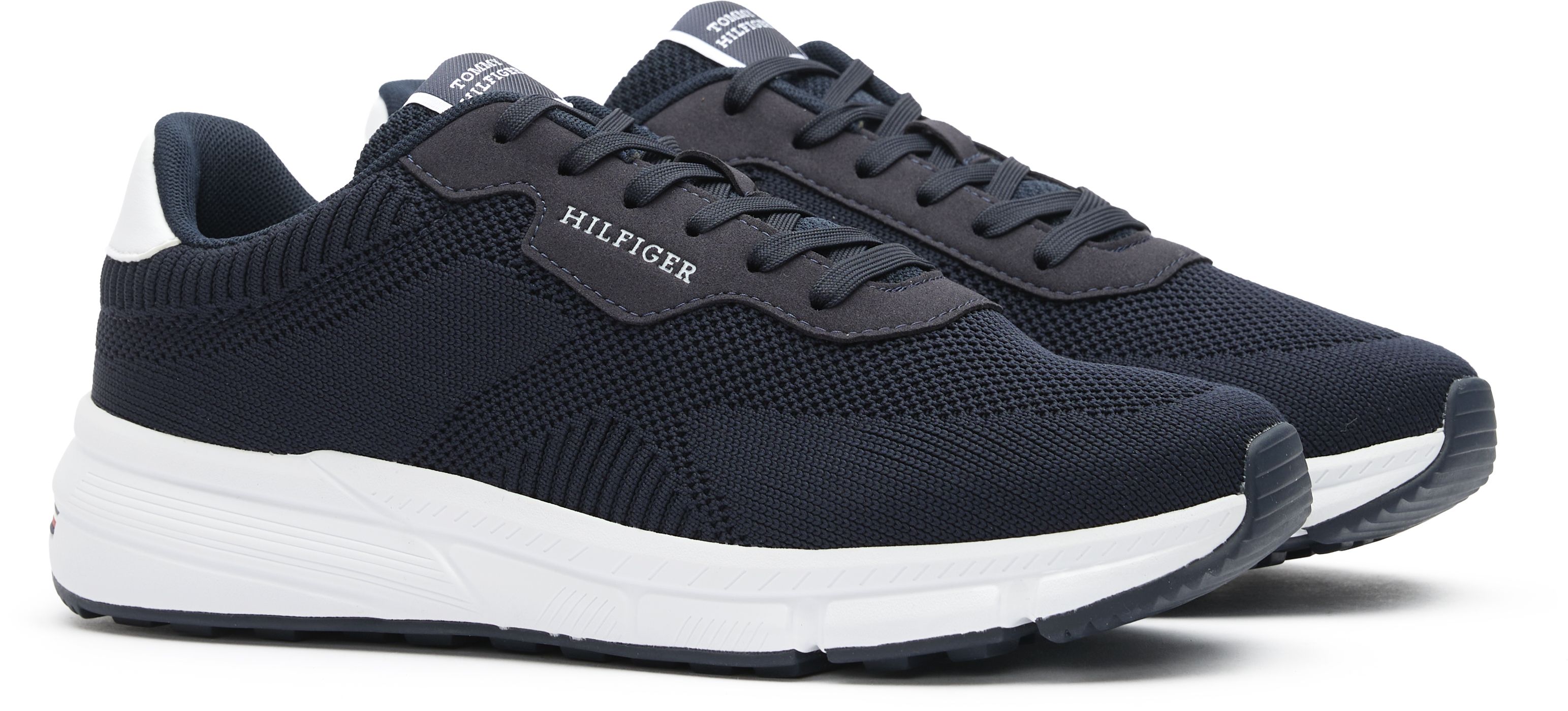 Tommy Hilfiger Men\'s Phero3 Sneaker - Plaid RWB RWBKNTWH-2.jpg main image 2