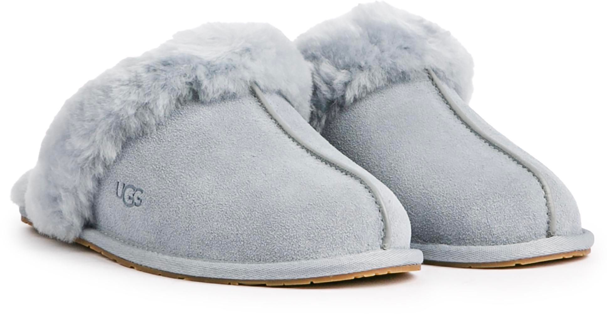 Womens Ugg Scuffette Slippers In Pale Blue Soletrader