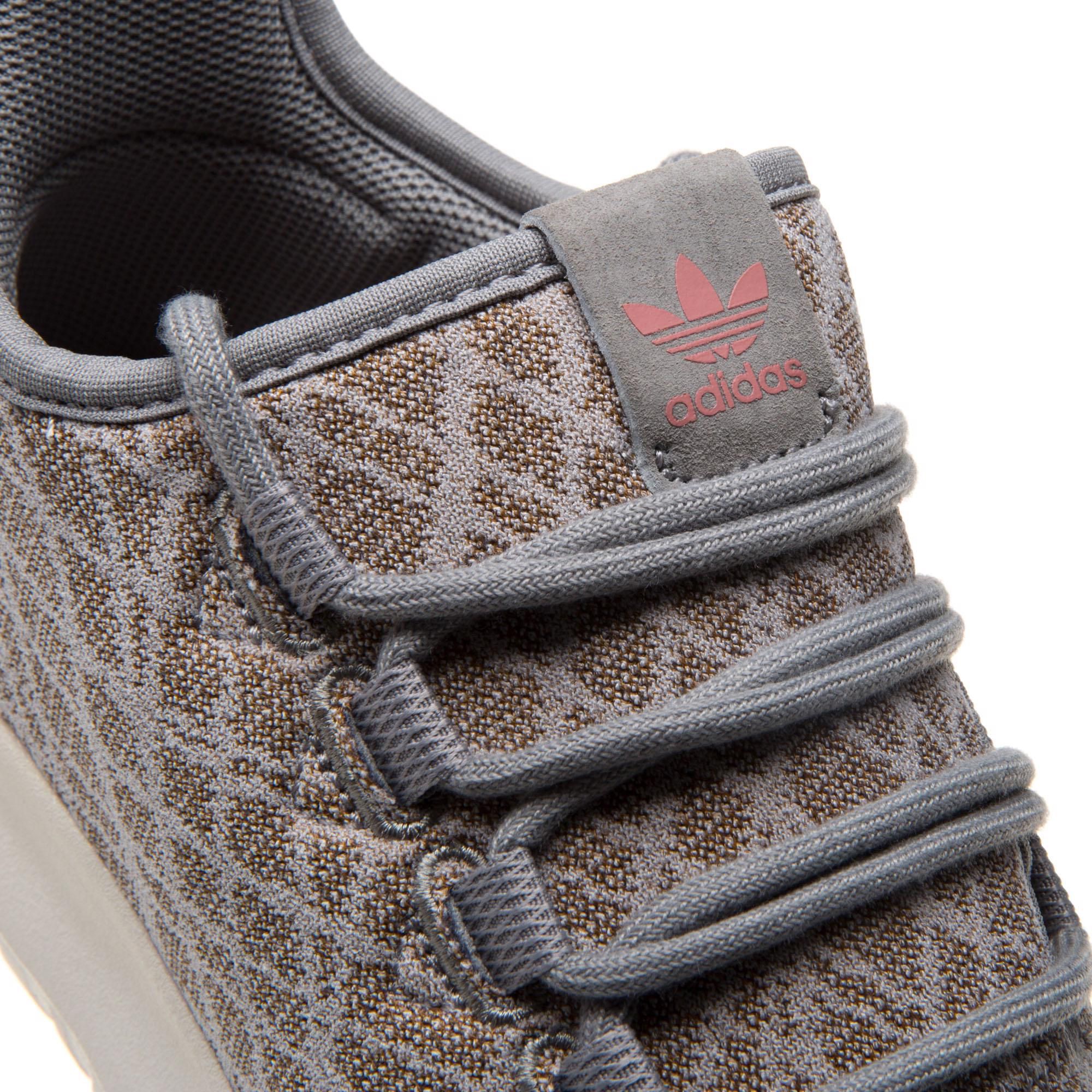 Womens Adidas Tubular Shadow Sneakers In Solid Grey Soletrader