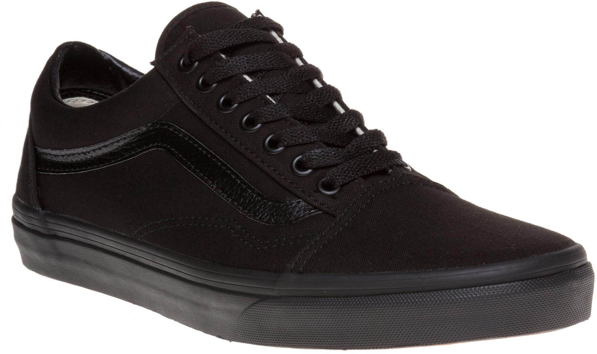 Mens Vans Old Skool Sneakers In Black Soletrader