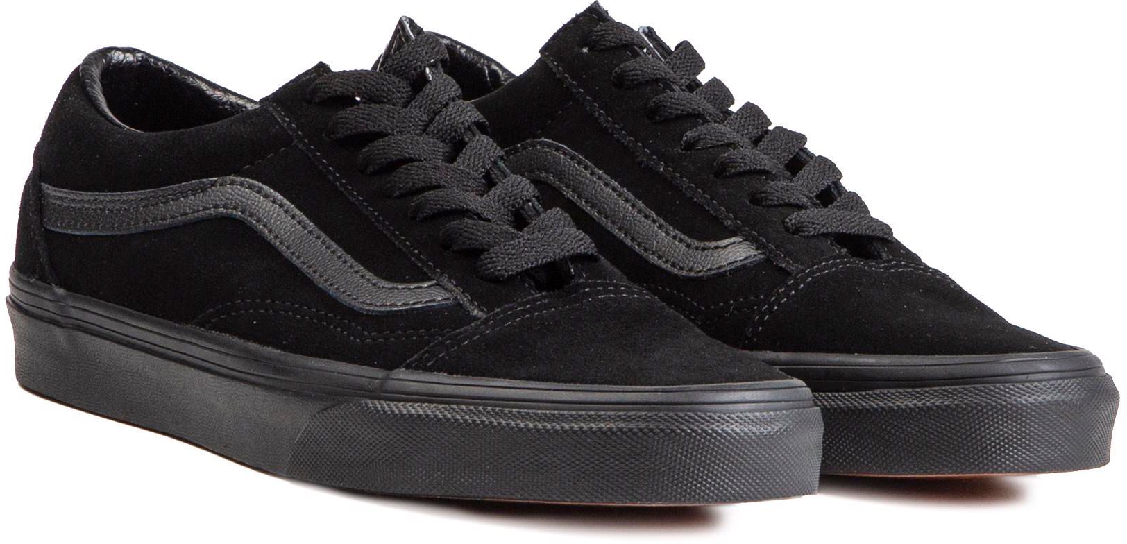 Black vans with stripe best sale