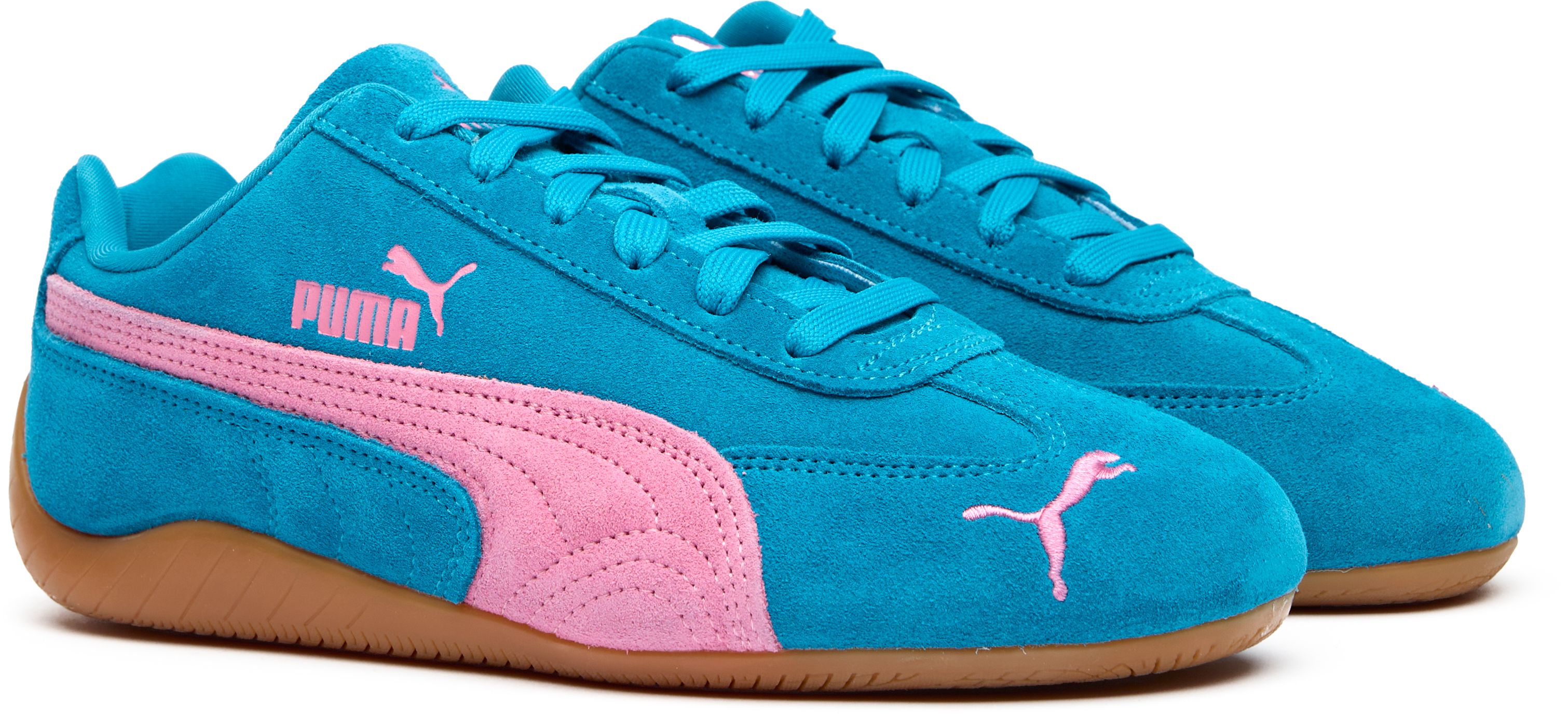 Womens Puma Speedcat OG Sneakers In Tropical Blue/Poised