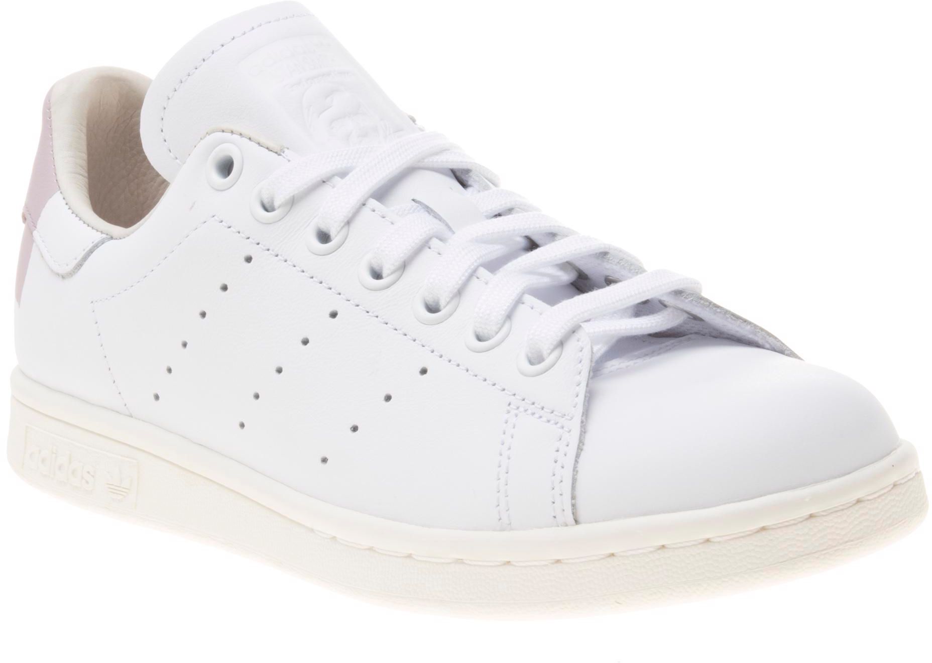 Womens Adidas Stan Smith Trainers In White Soletrader