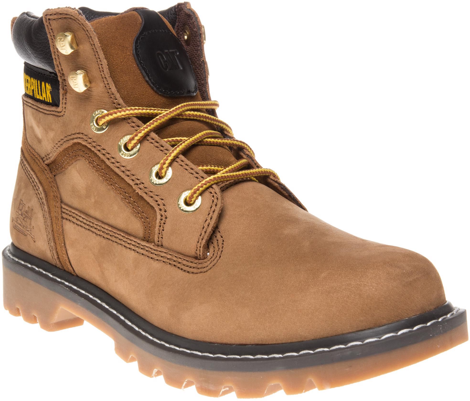 Mens Caterpillar Stickshift Boots In Sundance Soletrader