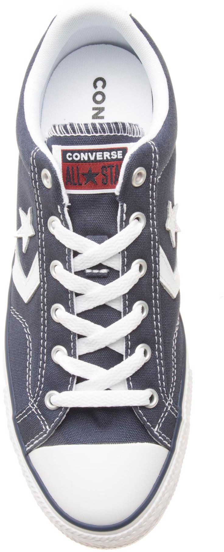 Mens Converse Star Player Ox Sneakers In Navy White Soletrader