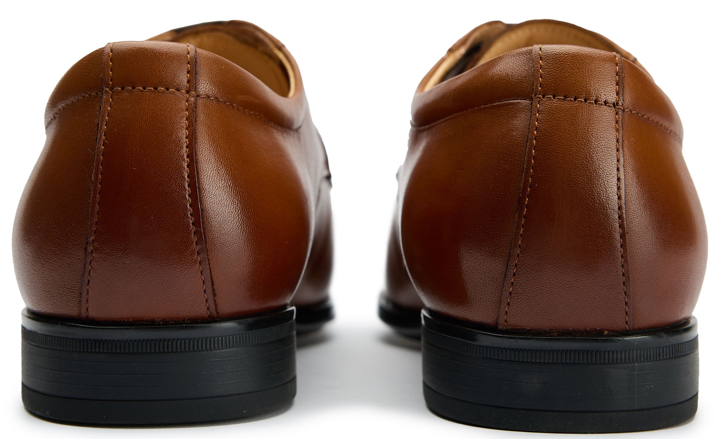Mens Sole Ldn Wide Fit Derby Shoes In Tan | Soletrader display picture 1