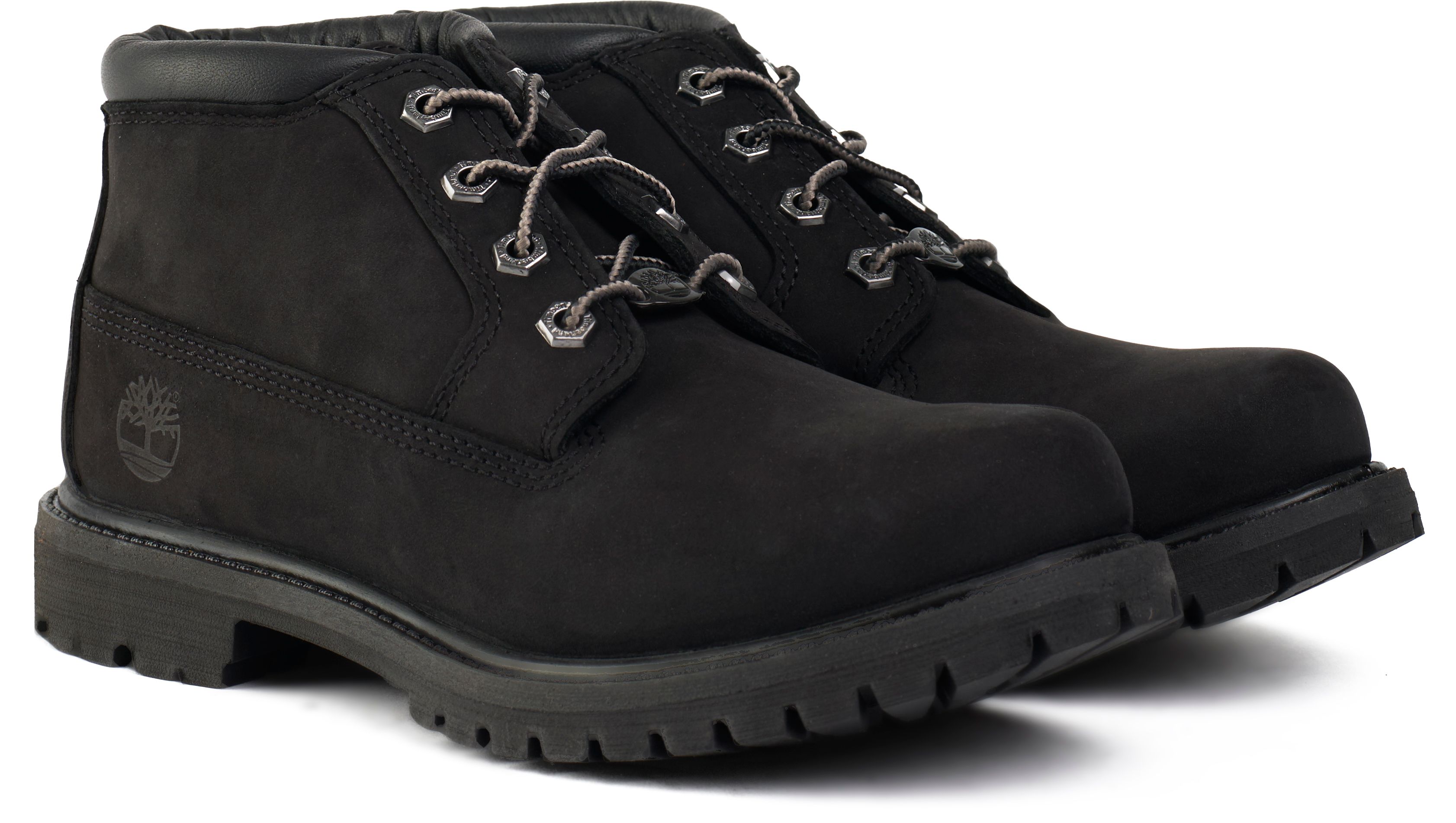 Womens Timberland Nellie Chukka Boots In Black Soletrader