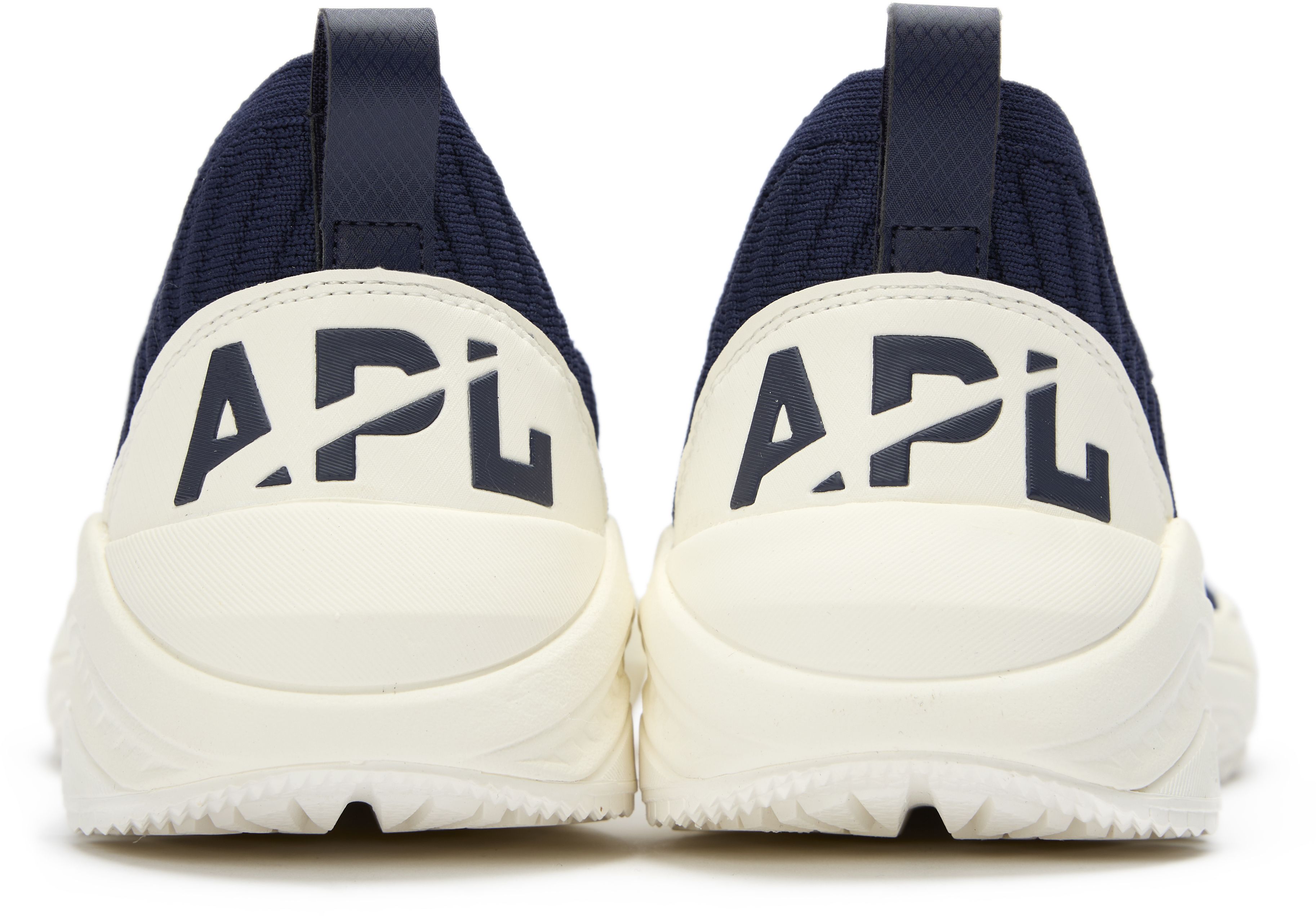 APL Navy and White Sneakers with Teal Accents APL ATHLETIC PROPULSION LABS TechLoom Breeze mesh sneakers  main image 4