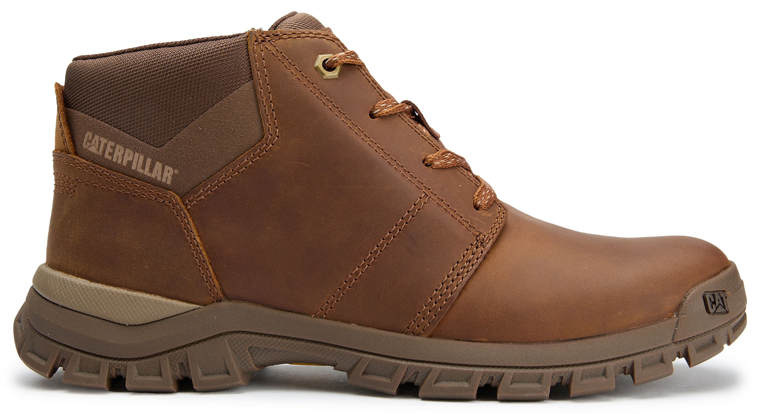 Caterpillar‎ Men\'s Tan Leather Chukka Boots Caterpillar Supersede Chukka Boot - Honey Reset - Mens  main image 3