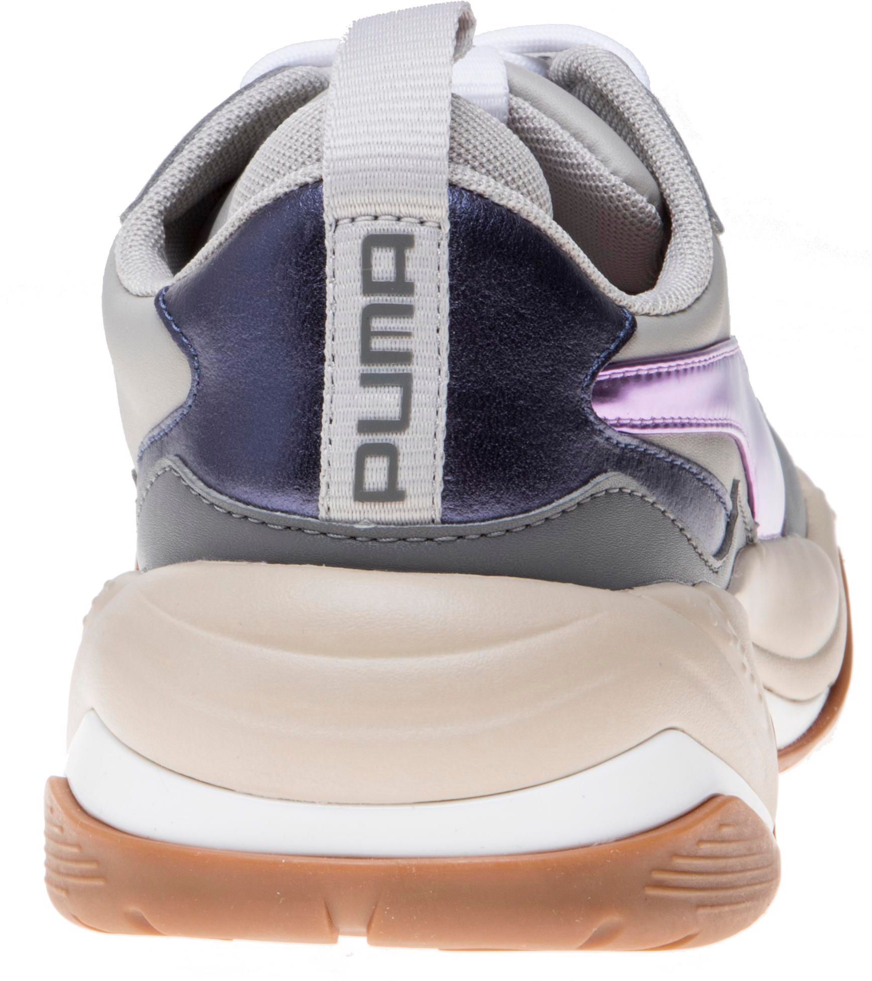 Womens Puma Thunder Trainers In White Pink Lavender Cement Soletrader