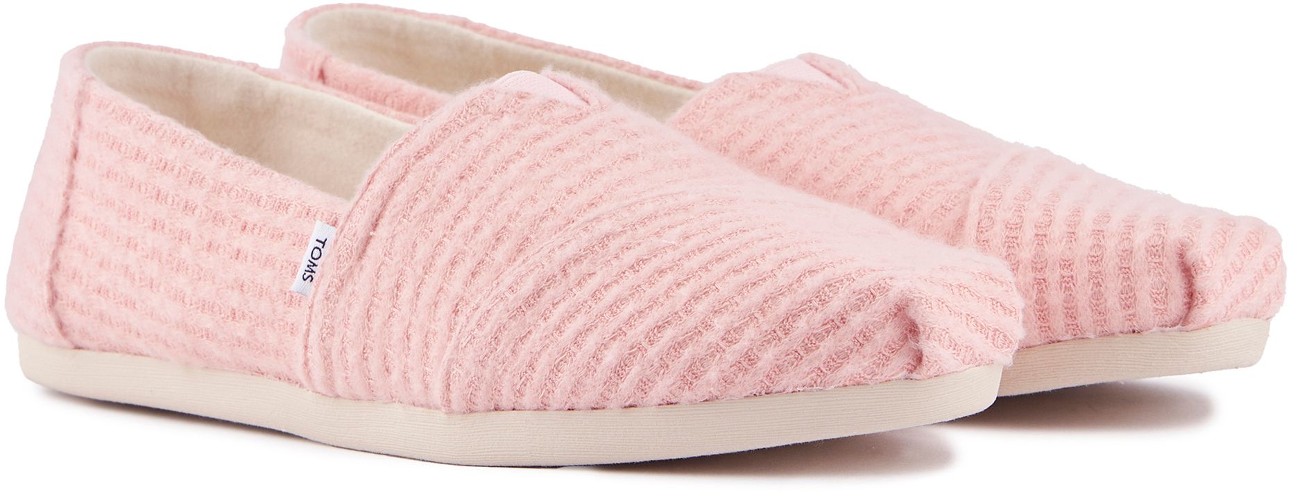 Womens Toms Alpargata Shoes In Pastel Pink Soletrader