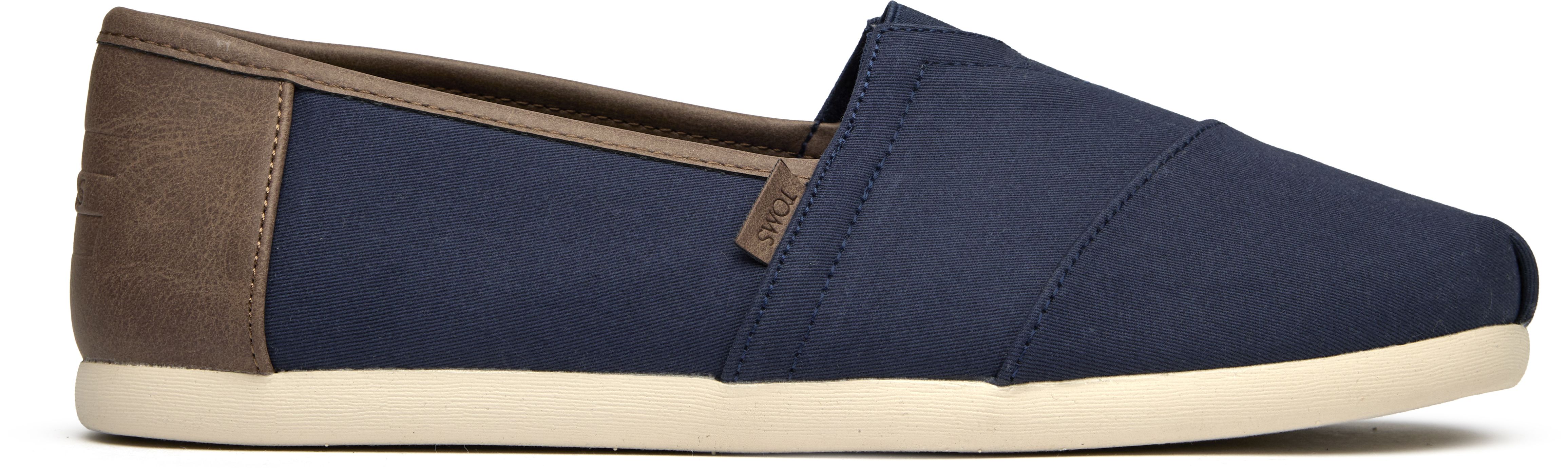 TOMS Men\'s Classic Alpargata Navy Canvas Slip-Ons Size 12 10020790-s.jpg?v=1762277441&  main image 3