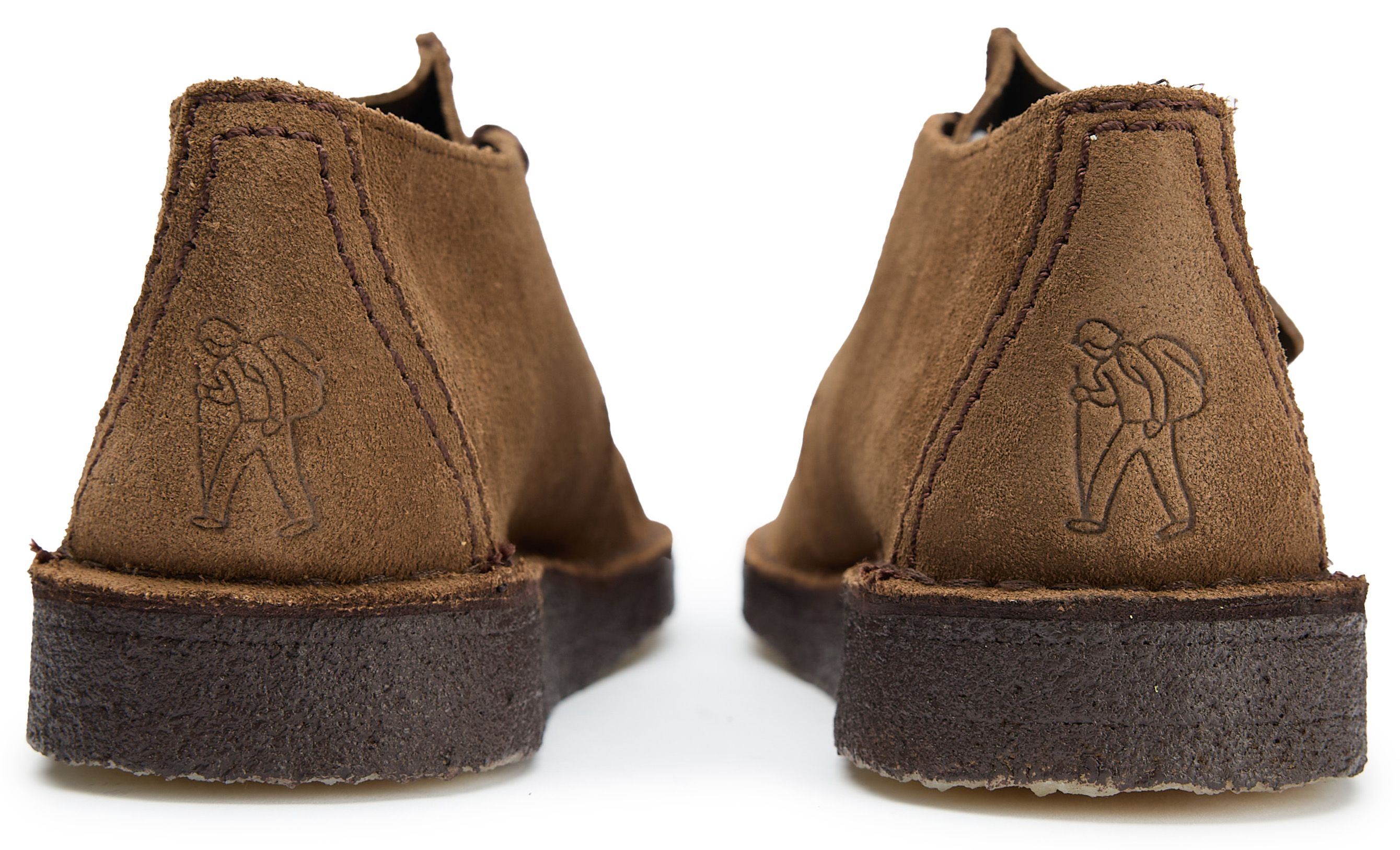 Clarks Originals Desert Trek Chukka Boots Men\'s Size 13M Brown Suede Crepe Sole Mens Clarks Desert Trek Shoes In Brown | Soletrader main image 4