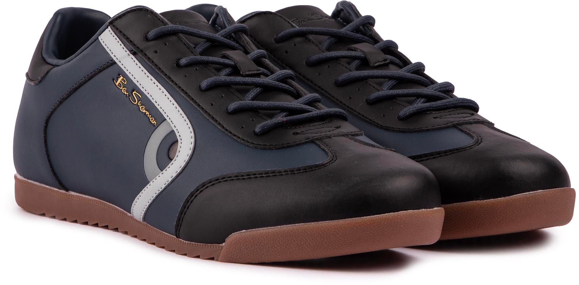 Herren Ben Sherman Target Sneaker In Blau Soletrader