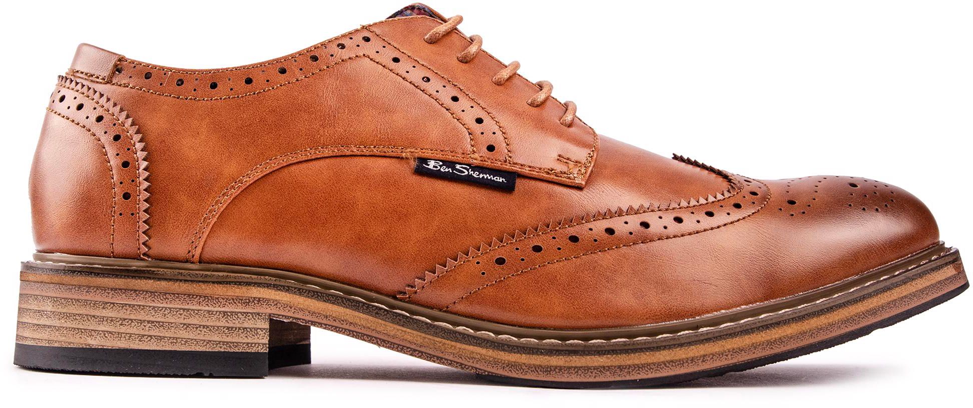 Ben Sherman Mens Triumph Shoes Tan