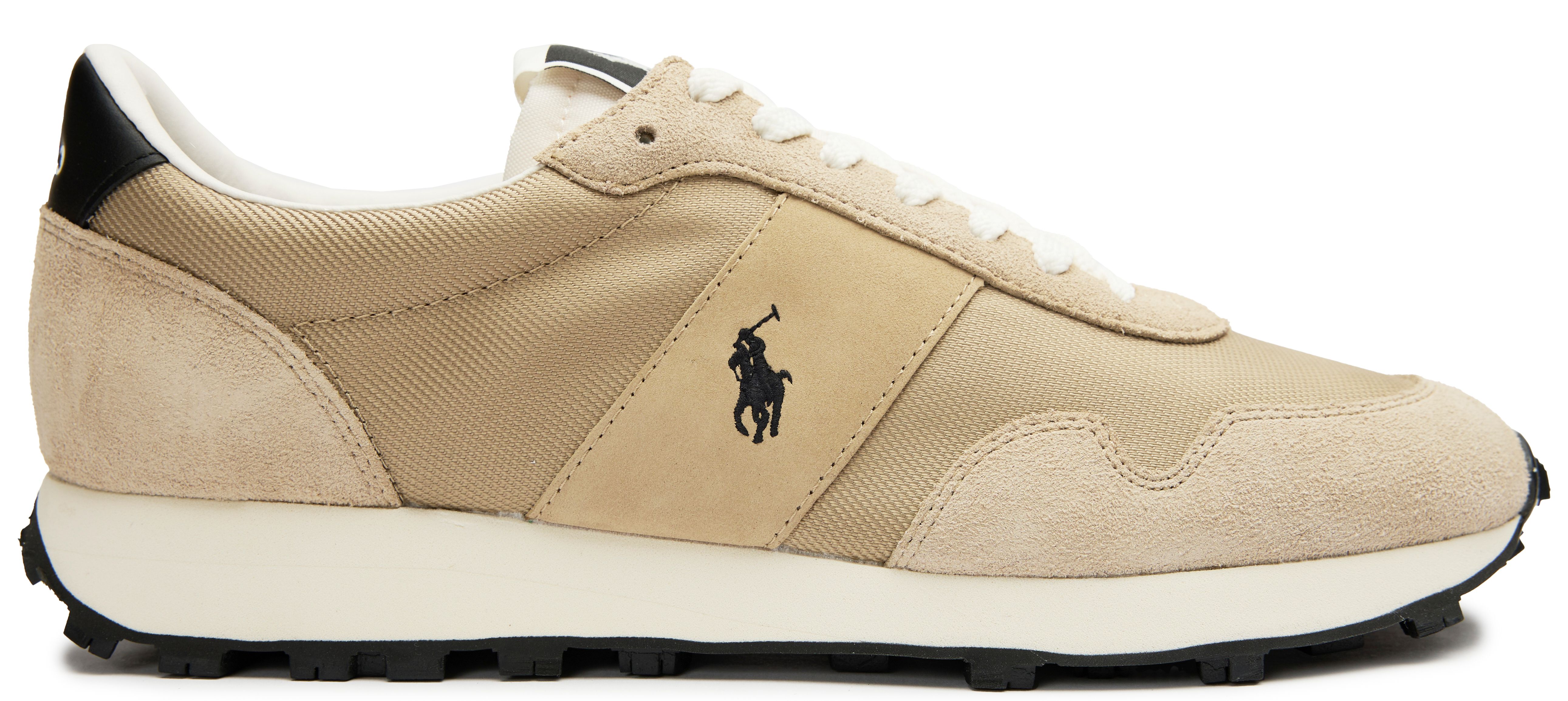 Mens Polo Ralph Lauren Train 89 Sneakers In Milkshake | Soletrader