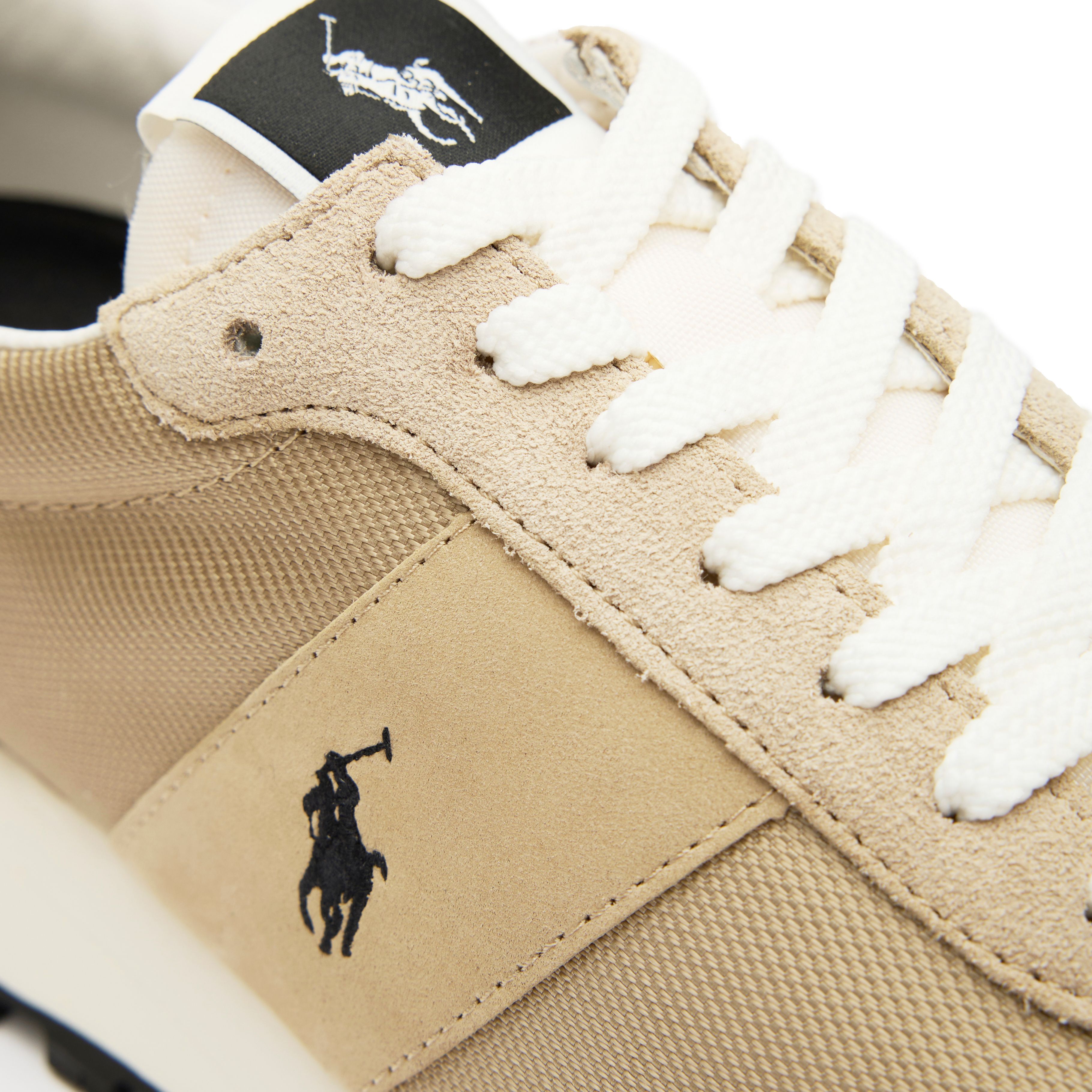 Mens Polo Ralph Lauren Train 89 Sneakers In Milkshake | Soletrader