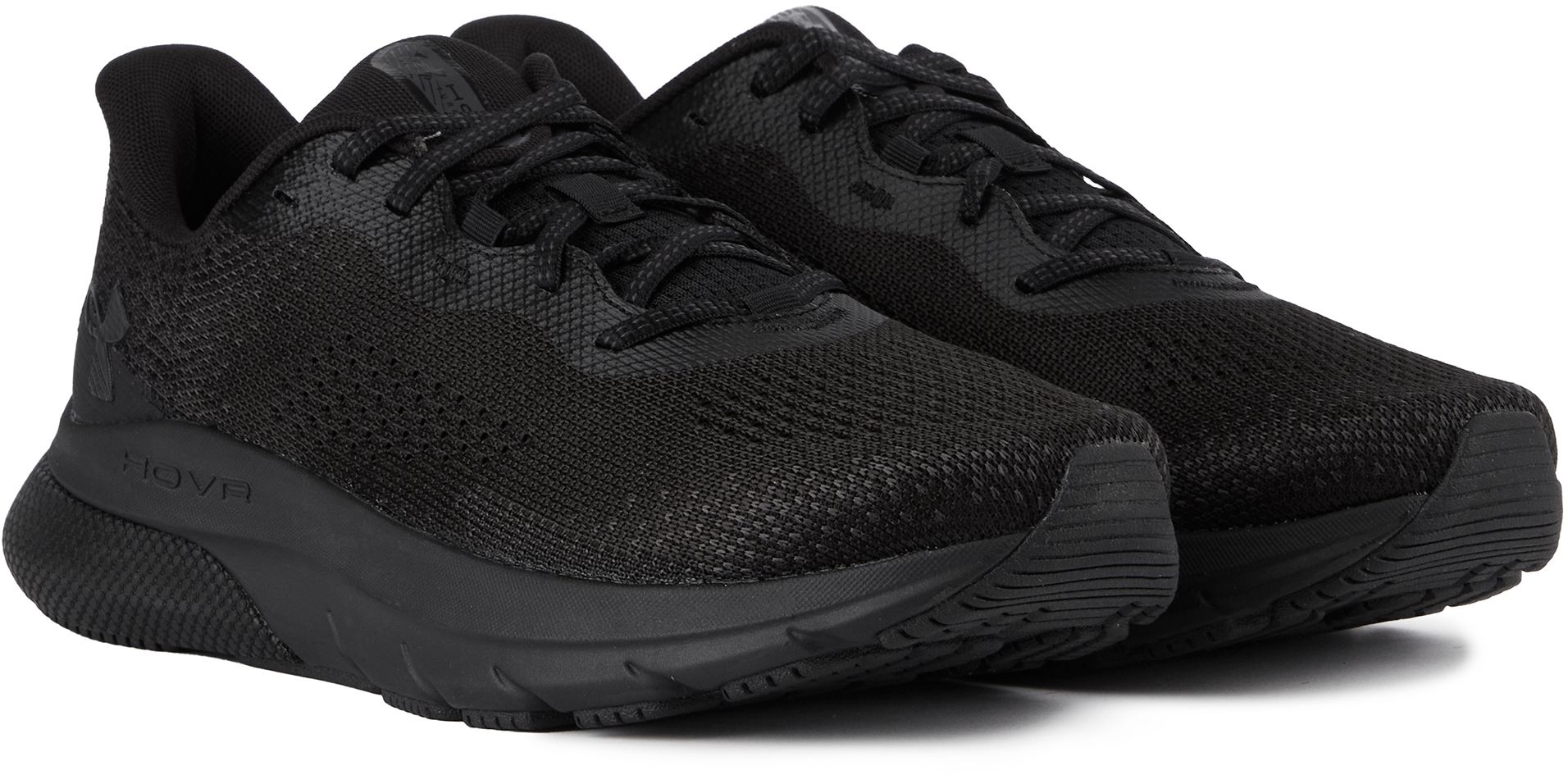 Mens Under Armour Hovr Turbulence 2 Sneakers In Black Soletrader