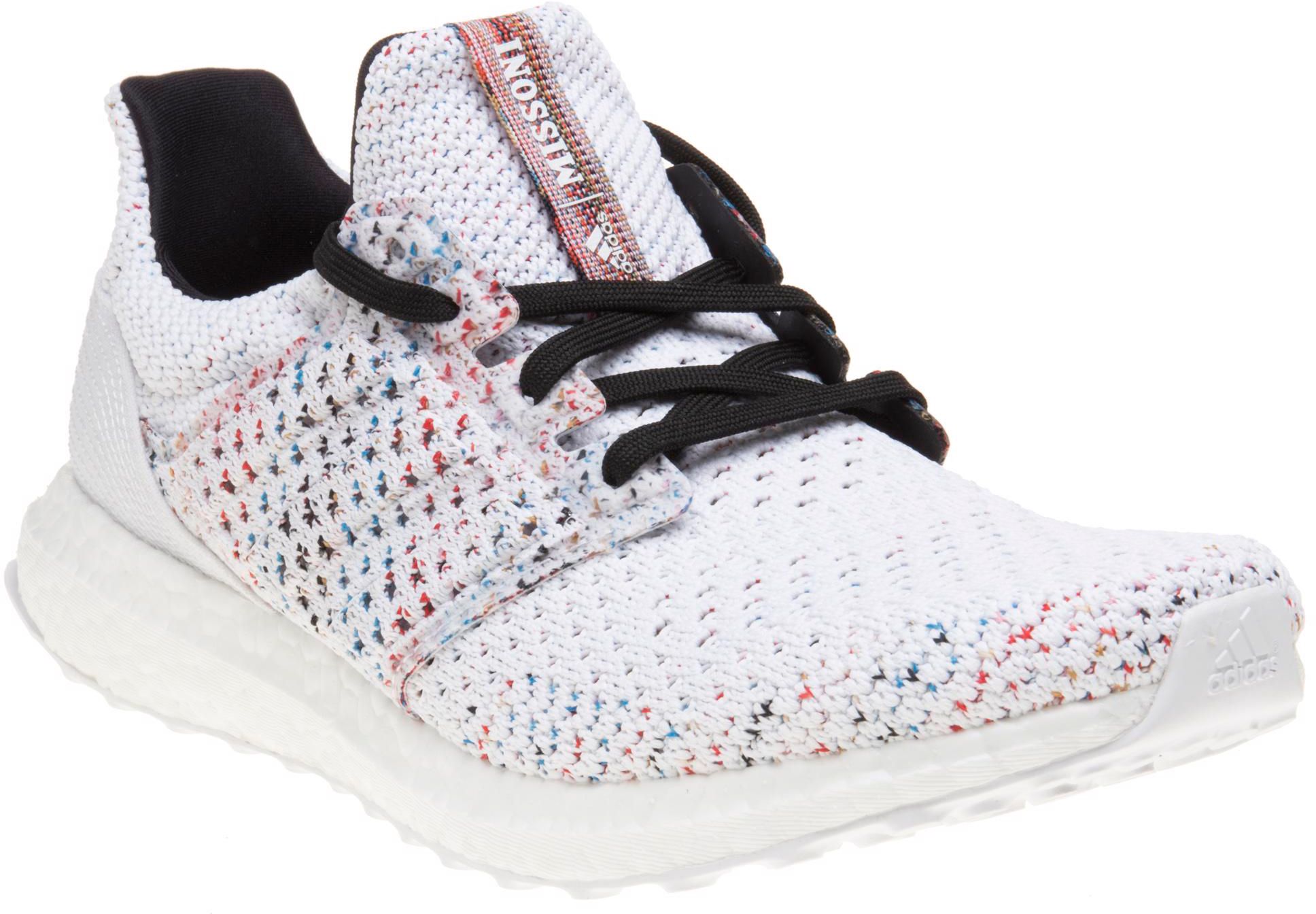 Mens Adidas Ultraboost X Missoni Sneakers In Cloud White Cloud White Active Red Soletrader