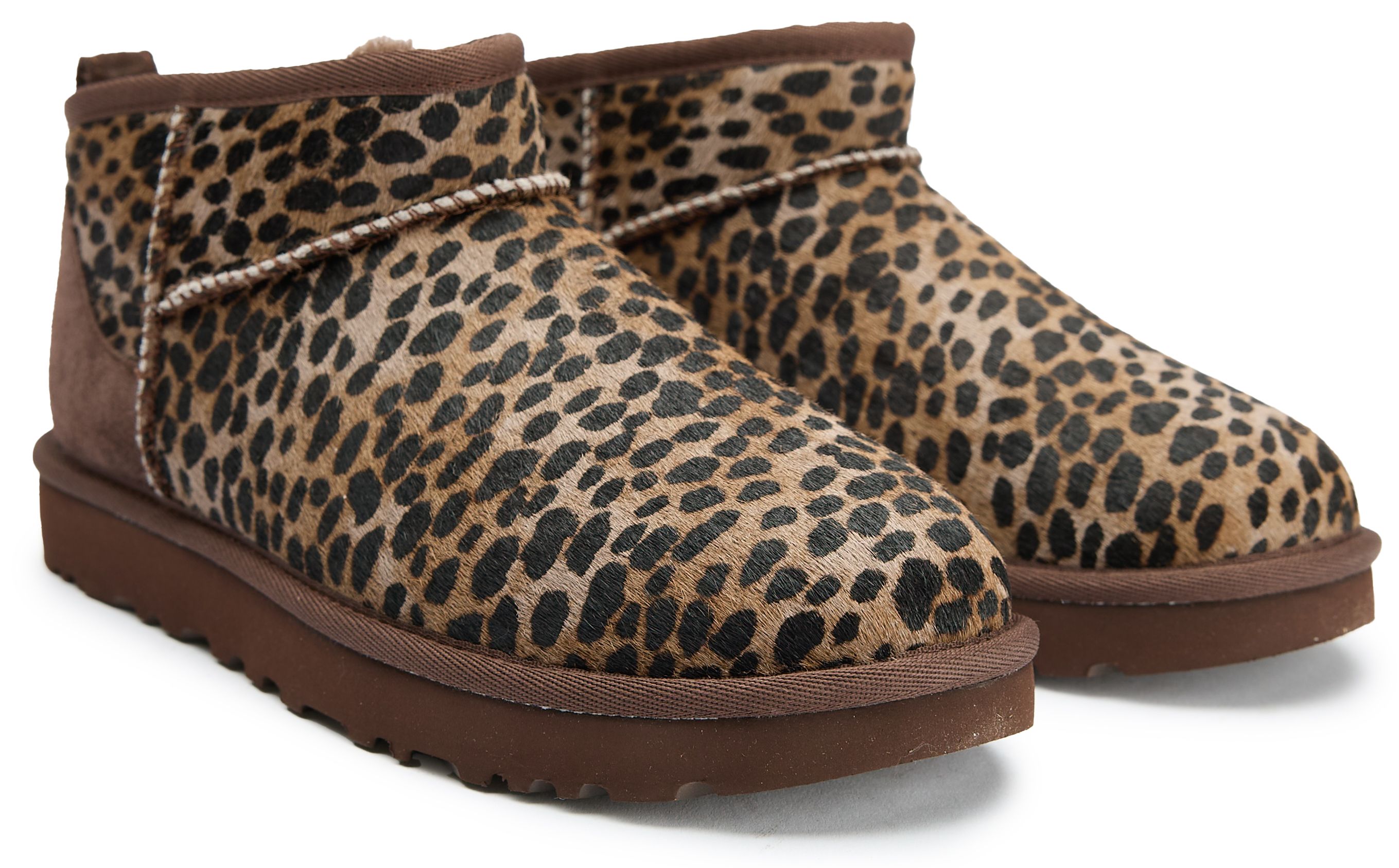 Womens Ugg® Classic Ultra Mini Caspian Boots In Brown | Soletrader