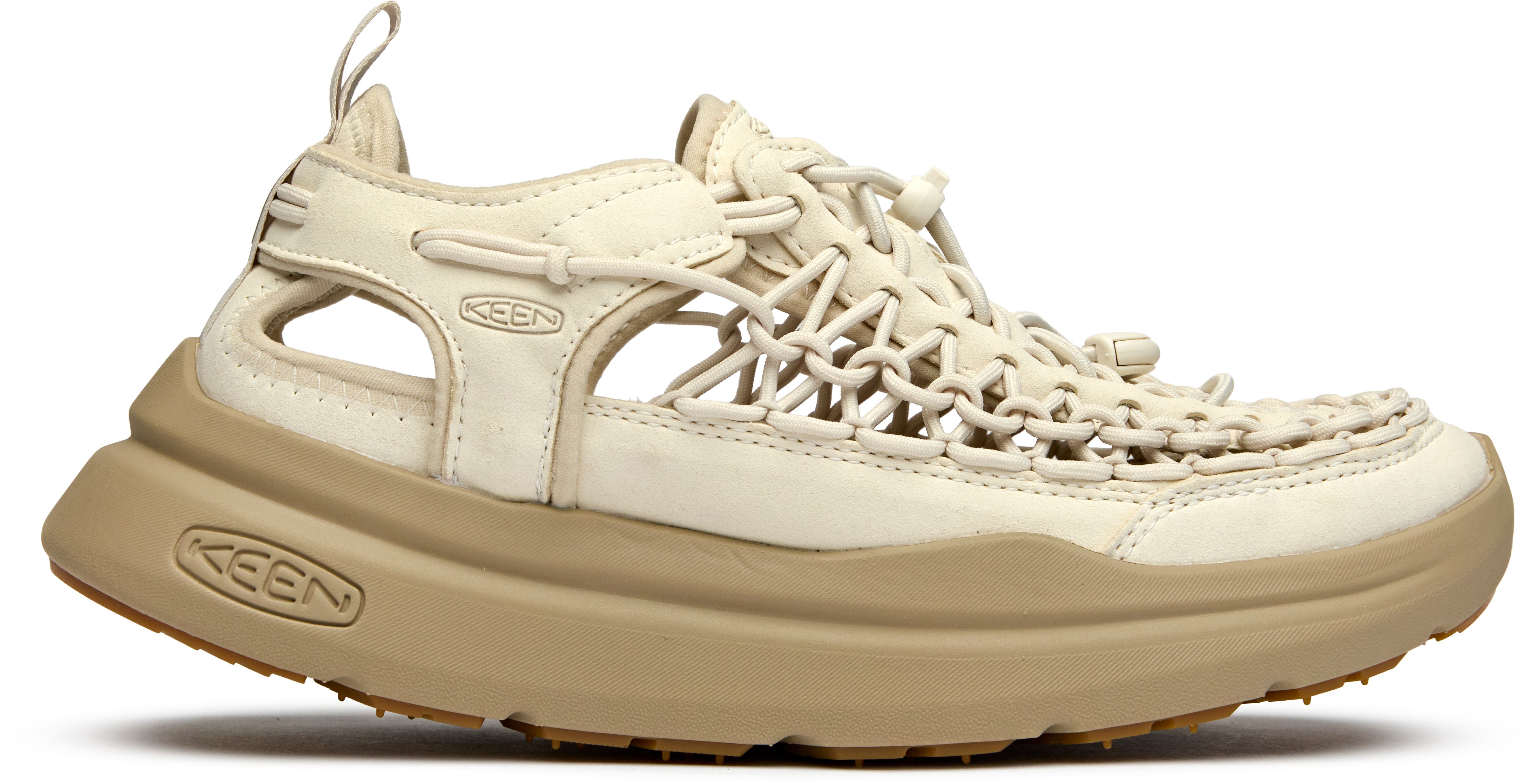 Mens Keen Uneek WK Sandals In White | SOLE