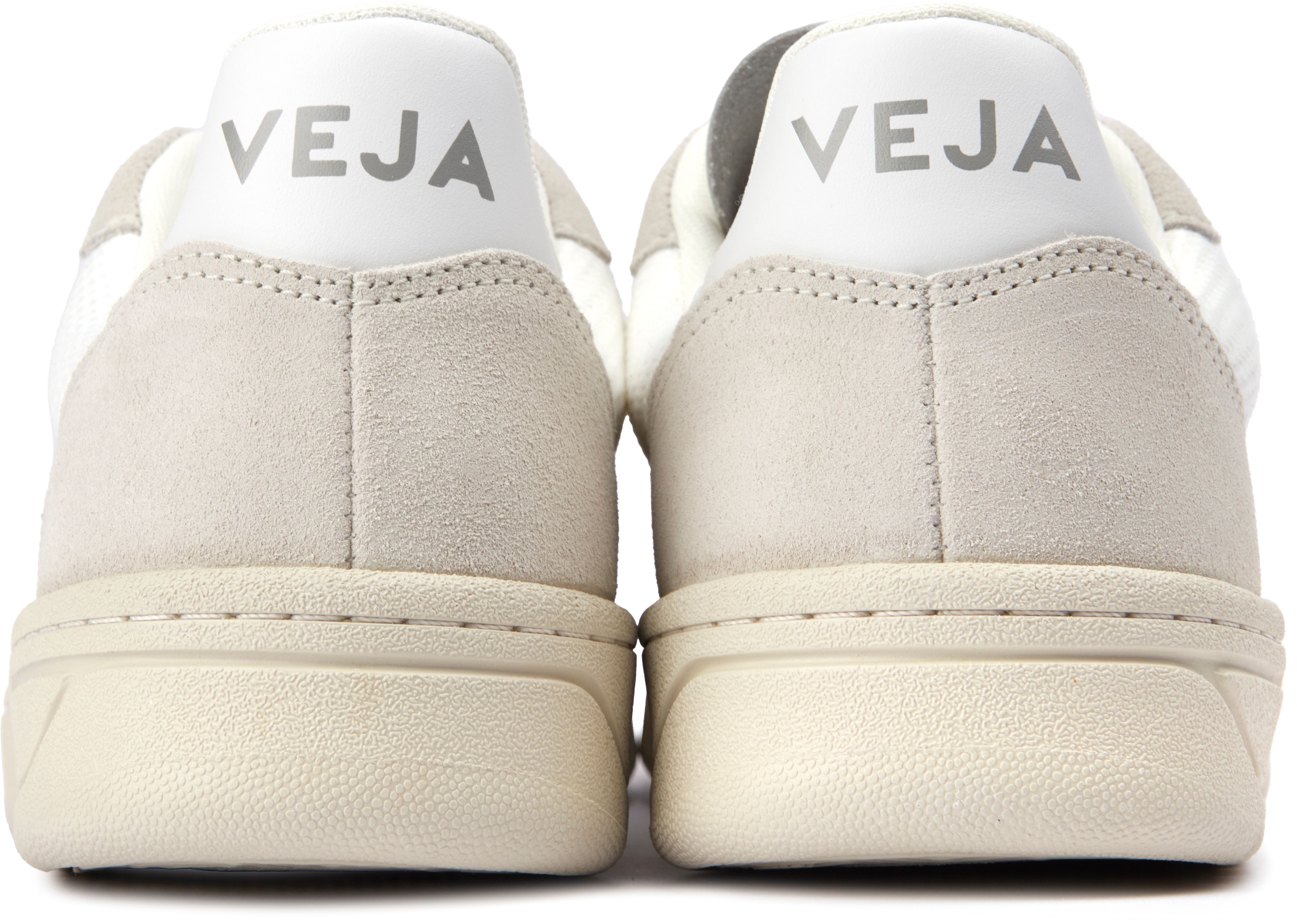 スニーカー VEJA FW24 'V-10' sneakers (VX0102499 WHITENATURALPIERRE) White 'V - 10' sneakers Veja - SchaferandweinerShops