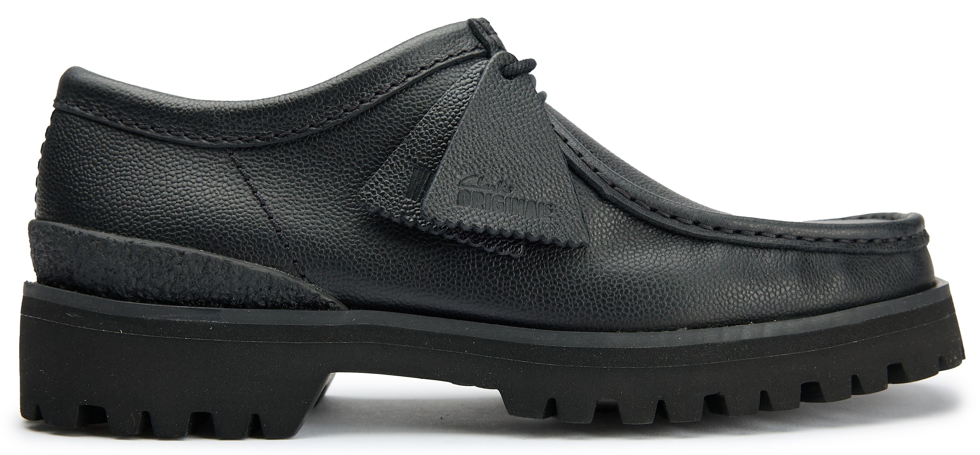 Mens Clarks Walla Yukoner Shoes In Black | SOLE