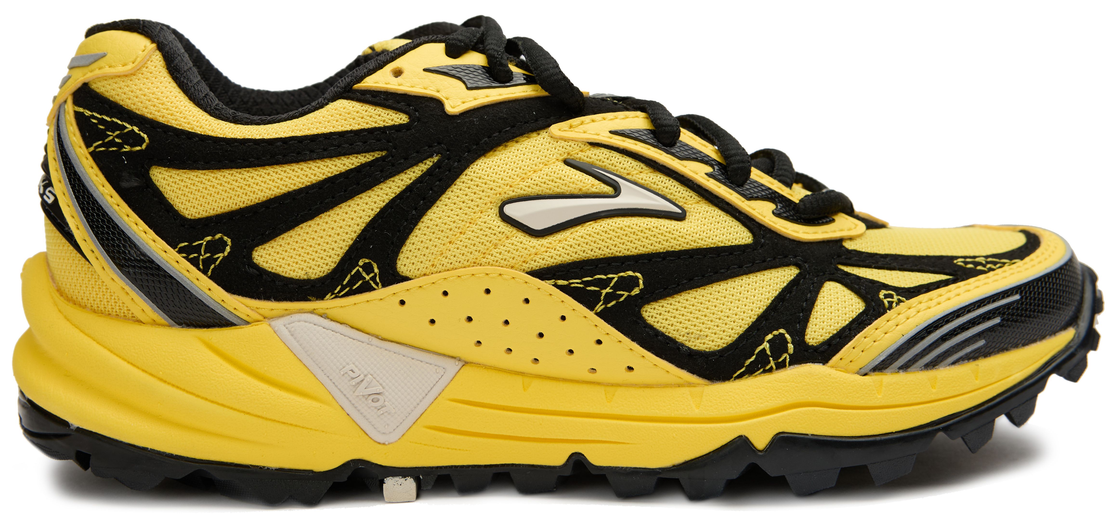 Brooks Cascadia 1 Mens Shoes Yellow Legendary size 8.5 BROOKS CASCADIA 1 - YELLOW / BLACK / MOONBEAM Originally  main image 2