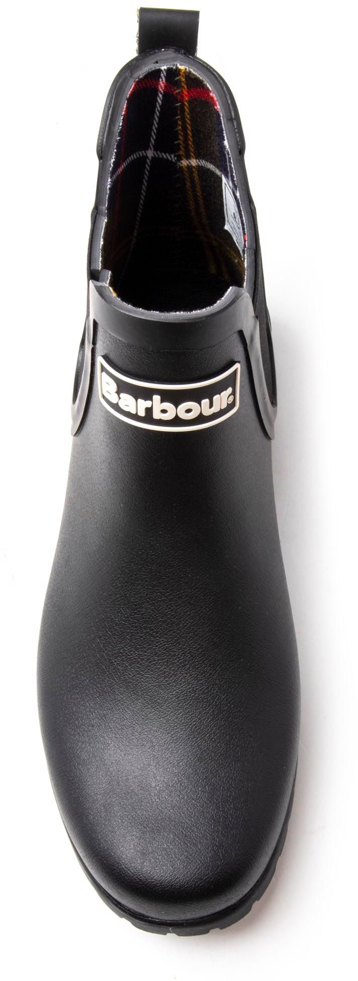 Womens Barbour Wilton Boots In Black | Soletrader