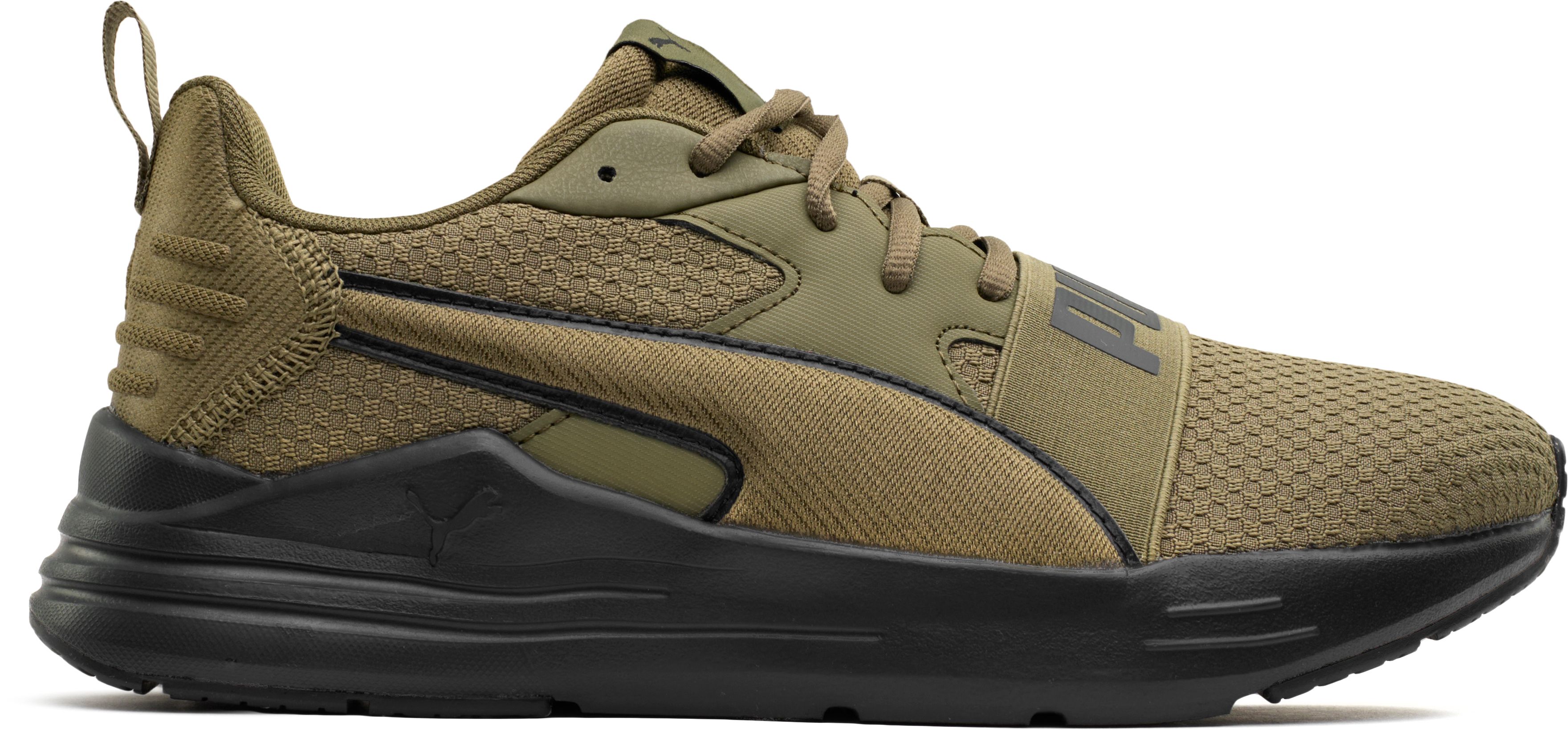 Mens Puma Wired Run Trainers In Khaki Soletrader