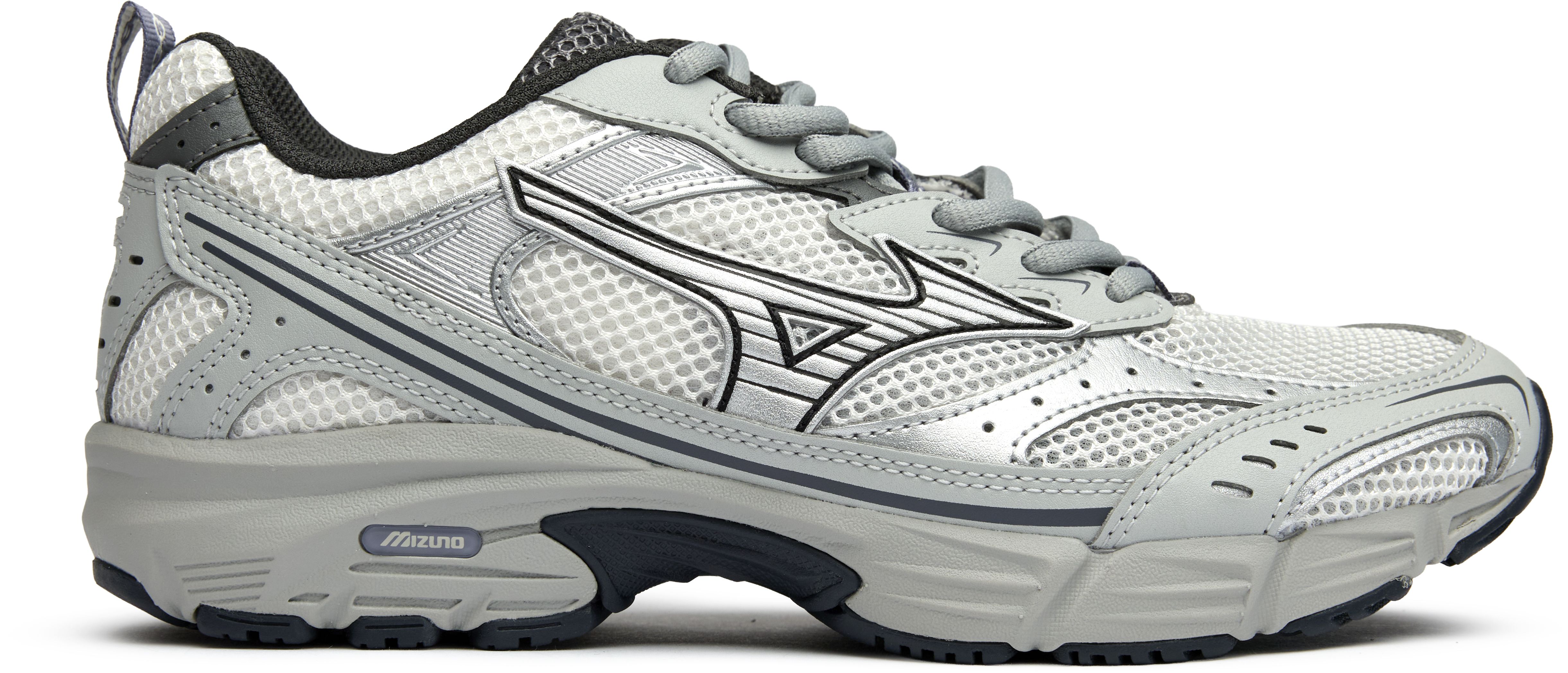 Womens Mizuno MXR Sport Sneakers In Nimbus Cloud Silver  display picture 2