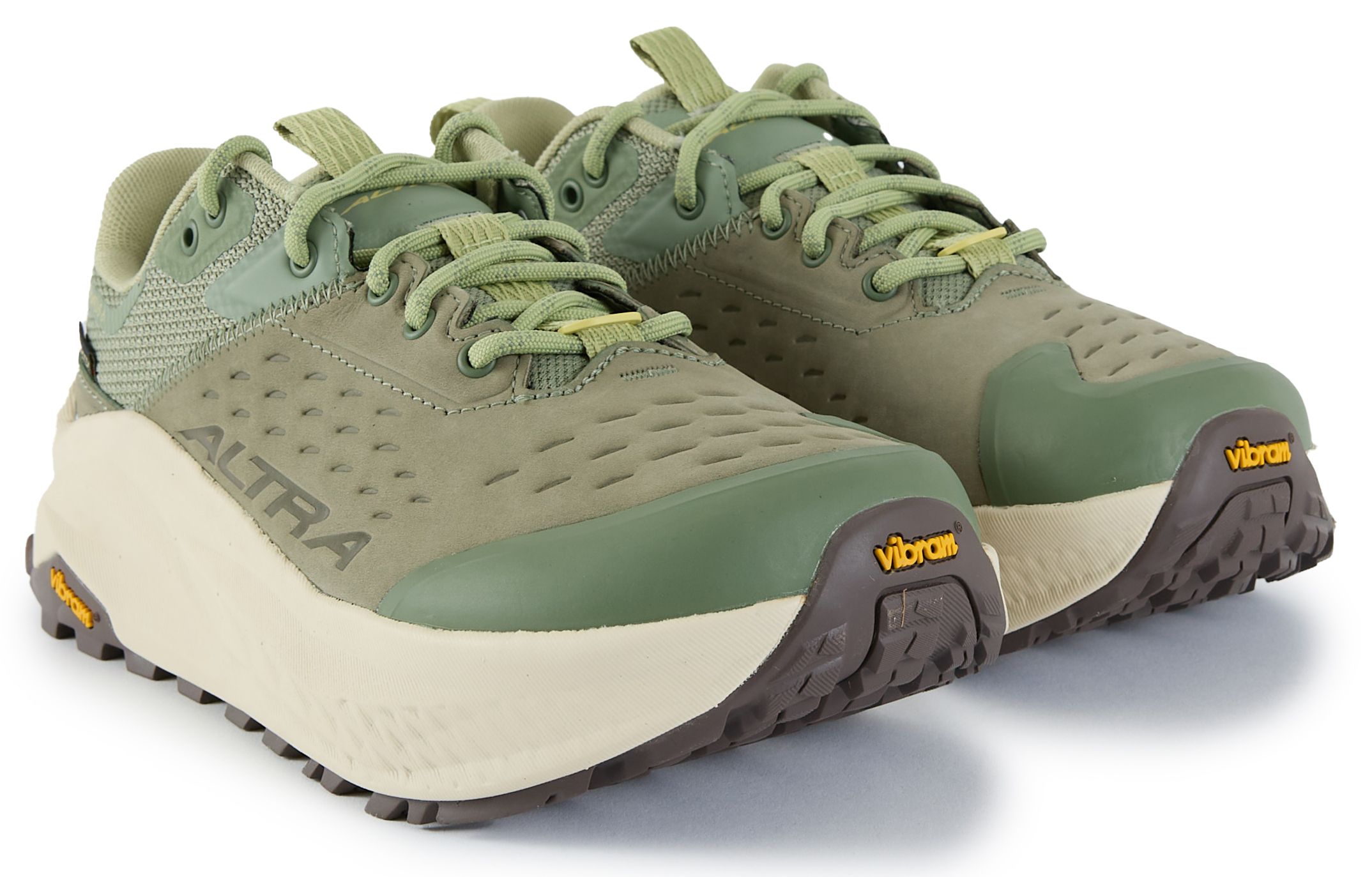 Womens Altra Olympus 6 Hike Low Gore-Tex Sneakers In Dusty Olive