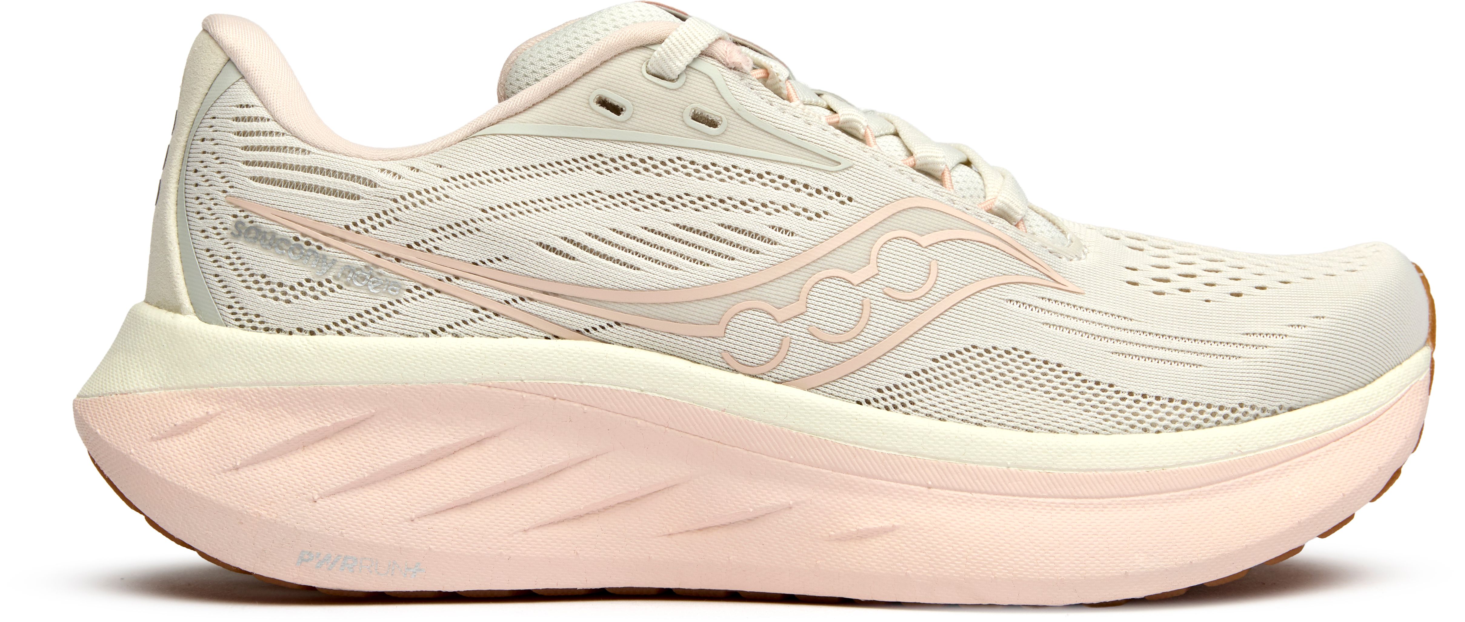 Womens Saucony Ride 18 Sneakers In Quartz Peony | Soletrader
