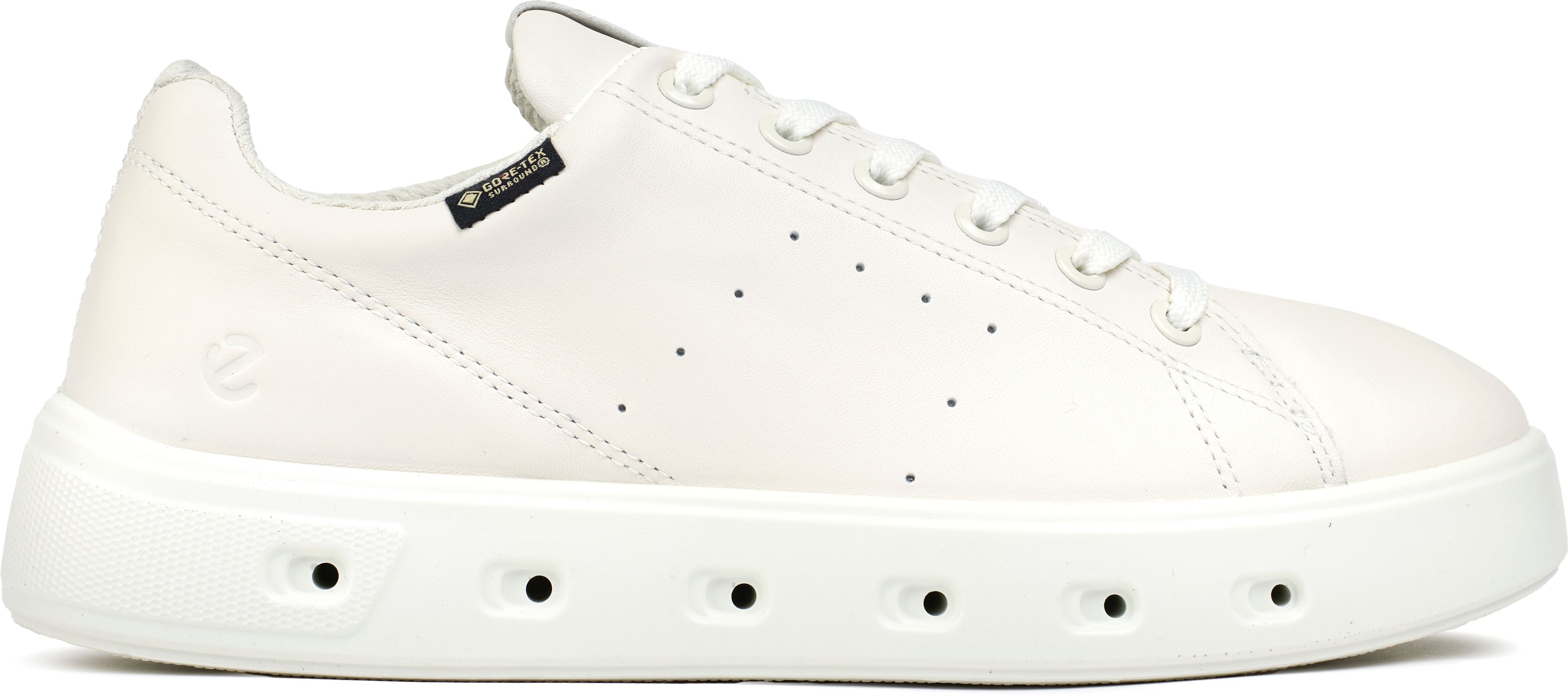 Womens Ecco Street 720 Sneakers In White Soletrader