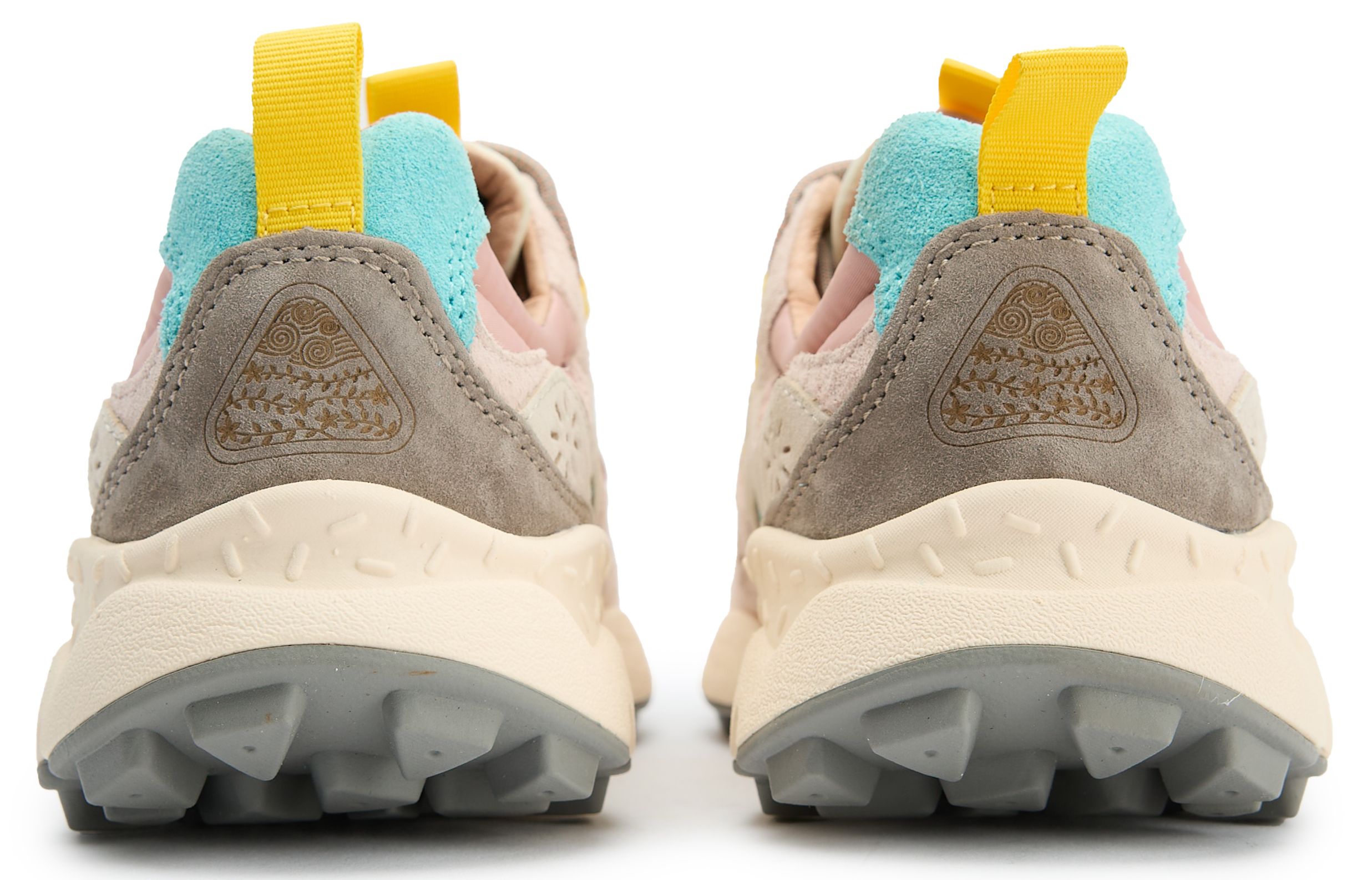 Womens Flower Mountain Yamano 3 Sneakers In Lilac/Salmon/Pink