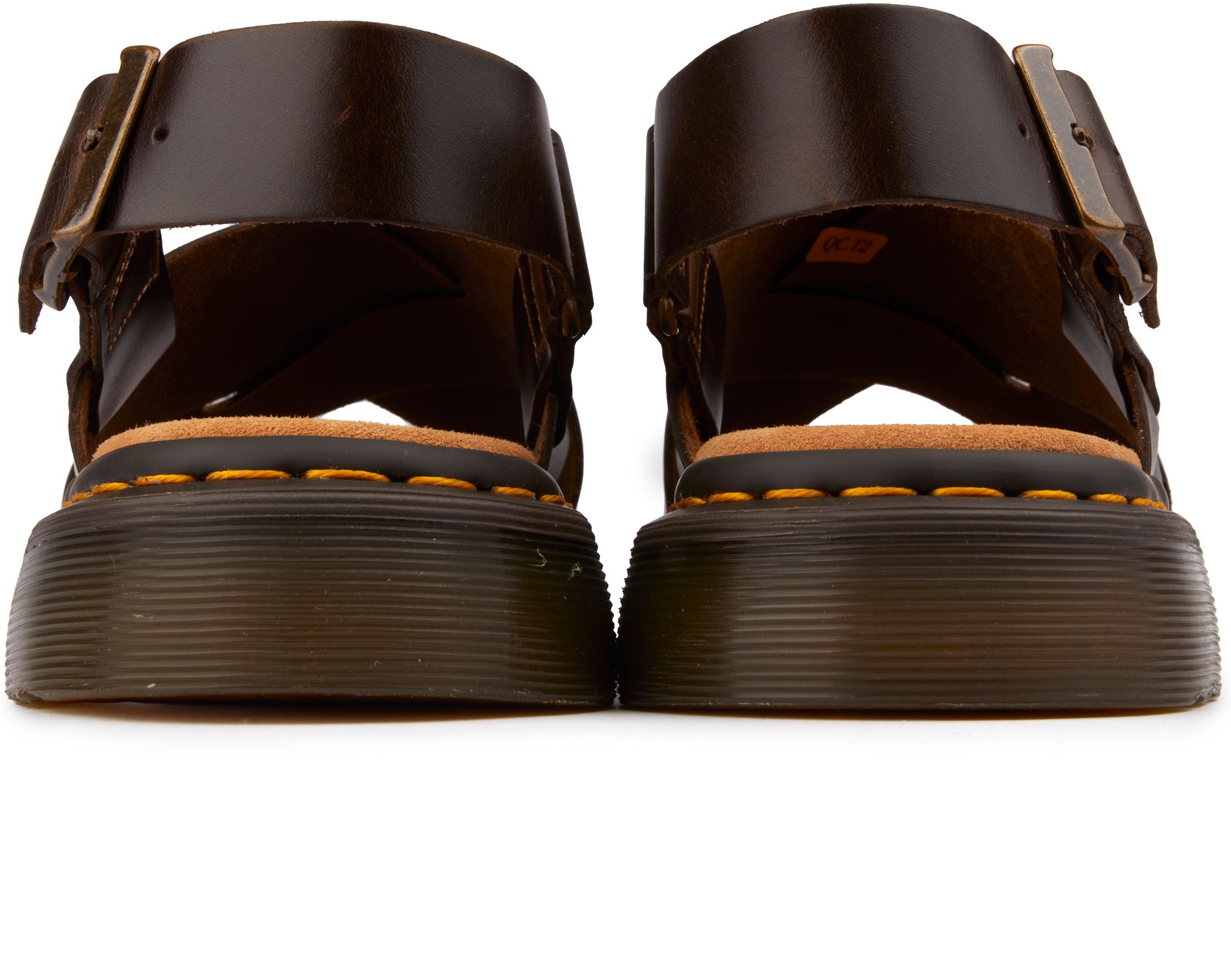 Mens Dr Martens Zane Sandals In Brown | Soletrader