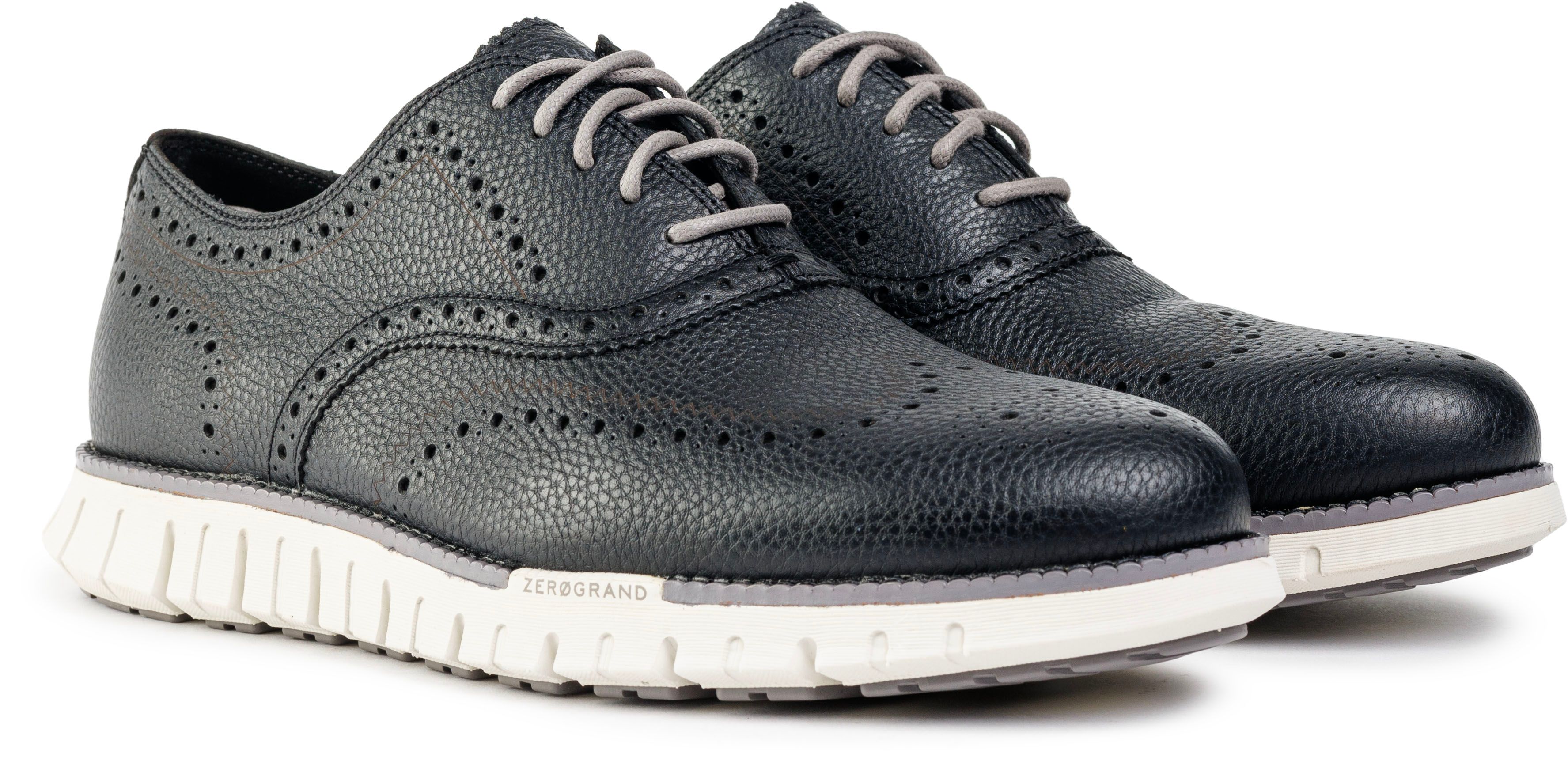 Cole haan zerogrand wingtip oxford black deals