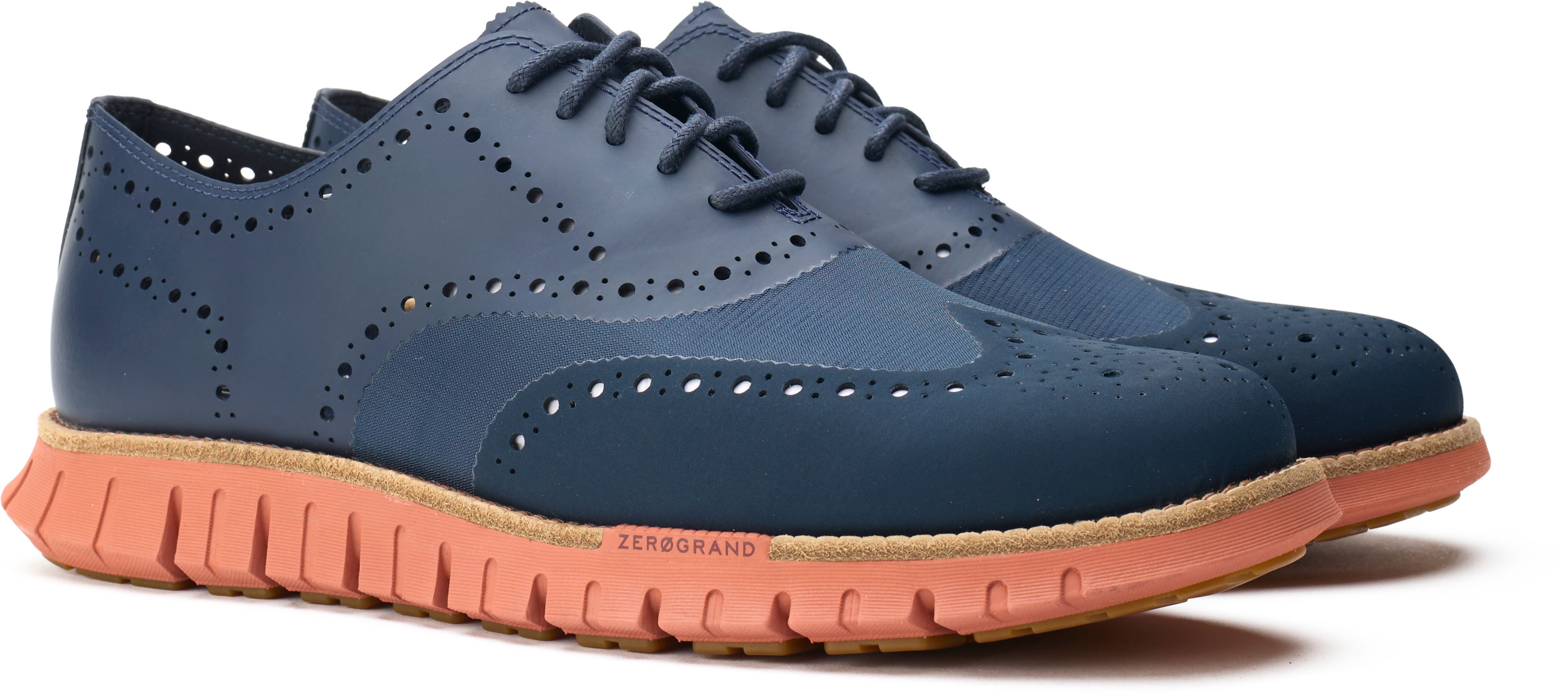 Mens Cole Haan Zerogrand Remastered Shoes In Navy Soletrader