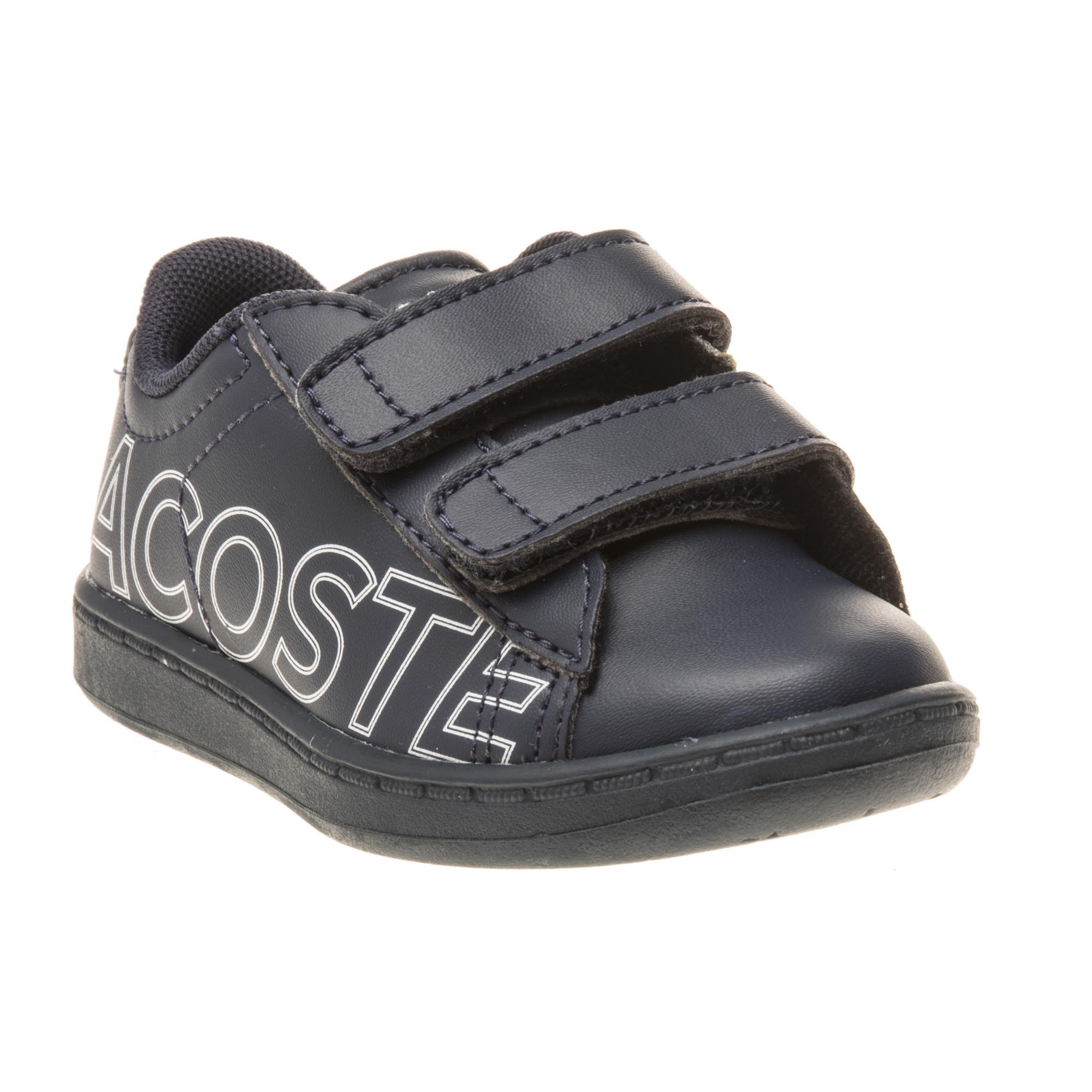 LACOSTE Infants Carnaby Evo Court Trainers Blue