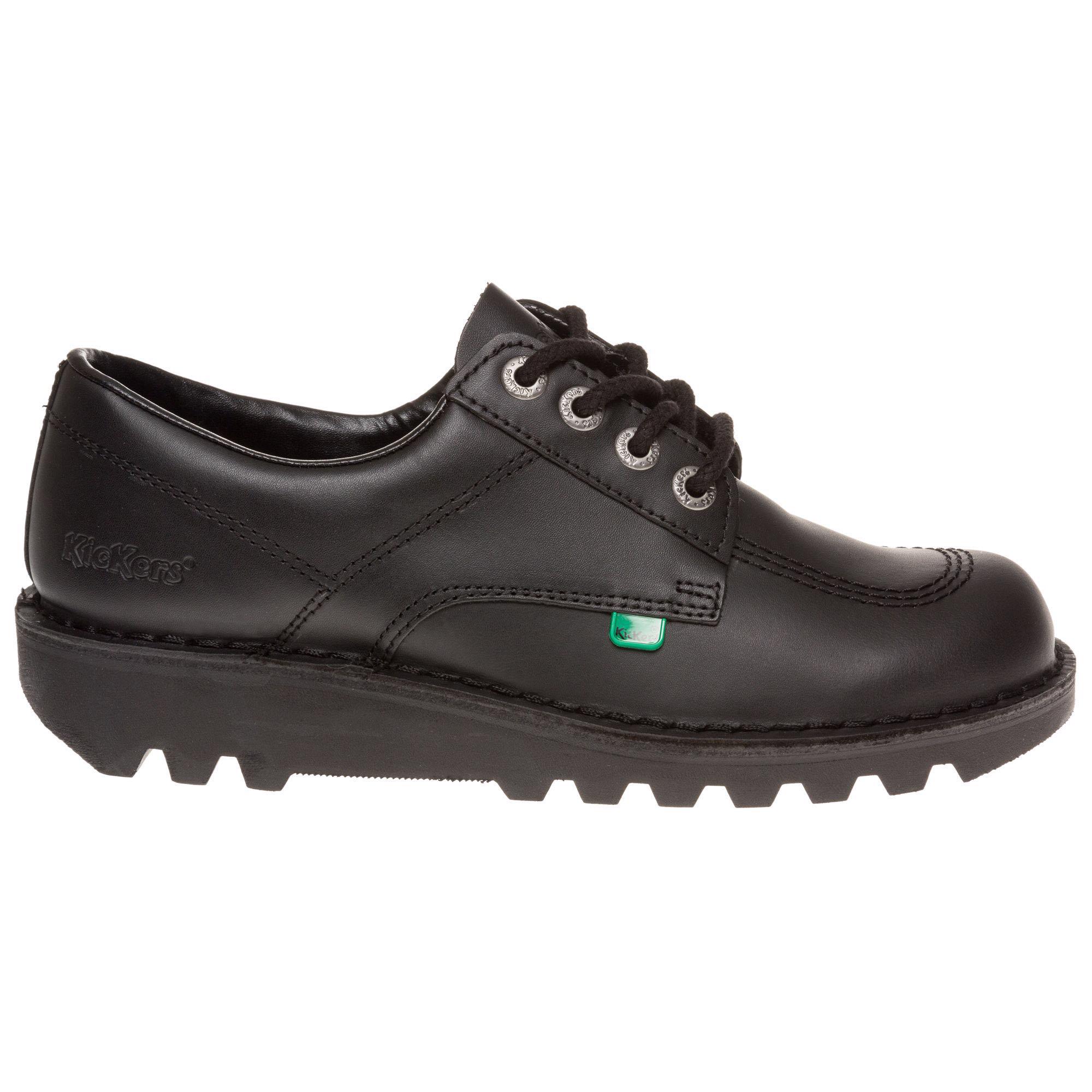 Kickers mens deals black shoes