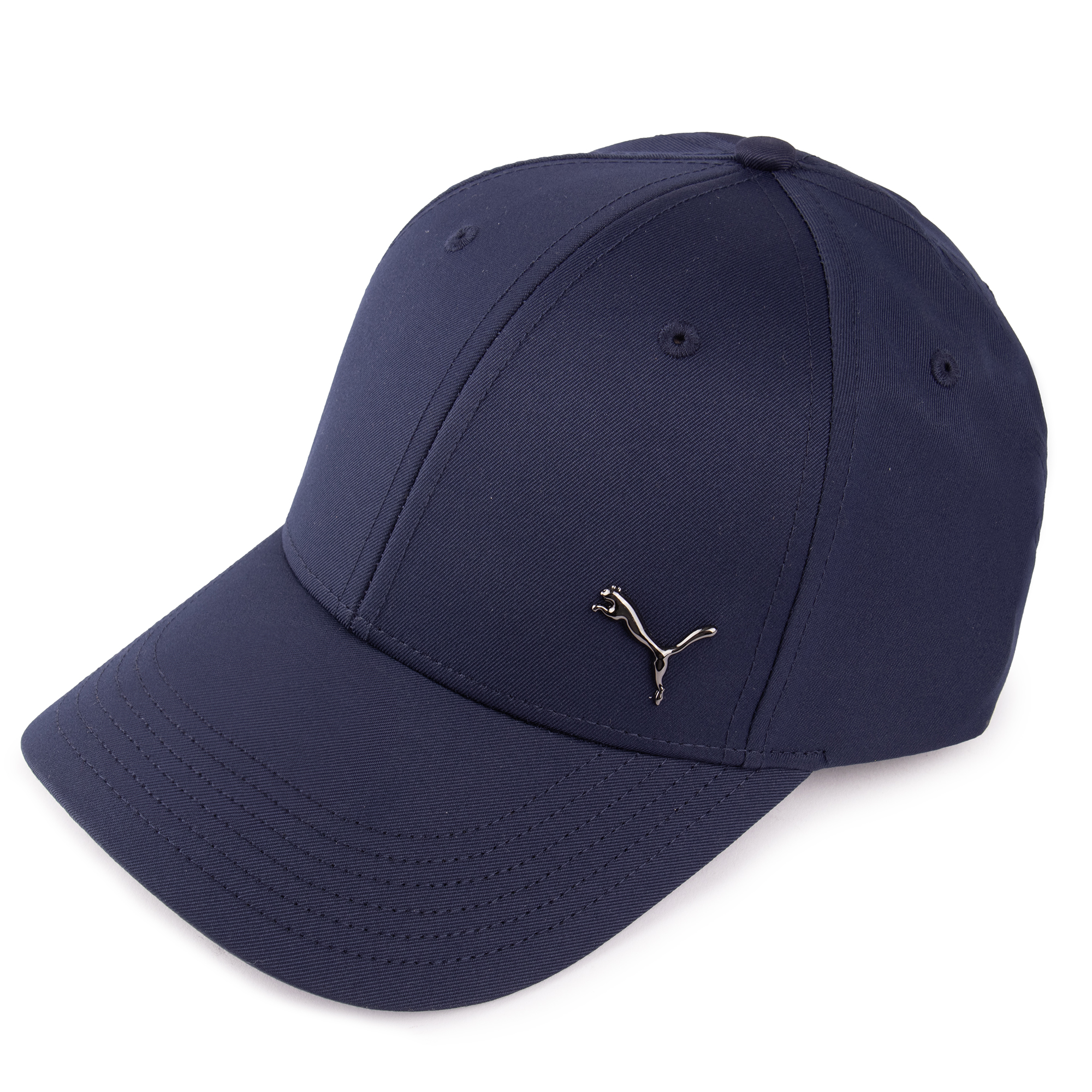 PUMA Mens Metal Logo Cap Hats Blue