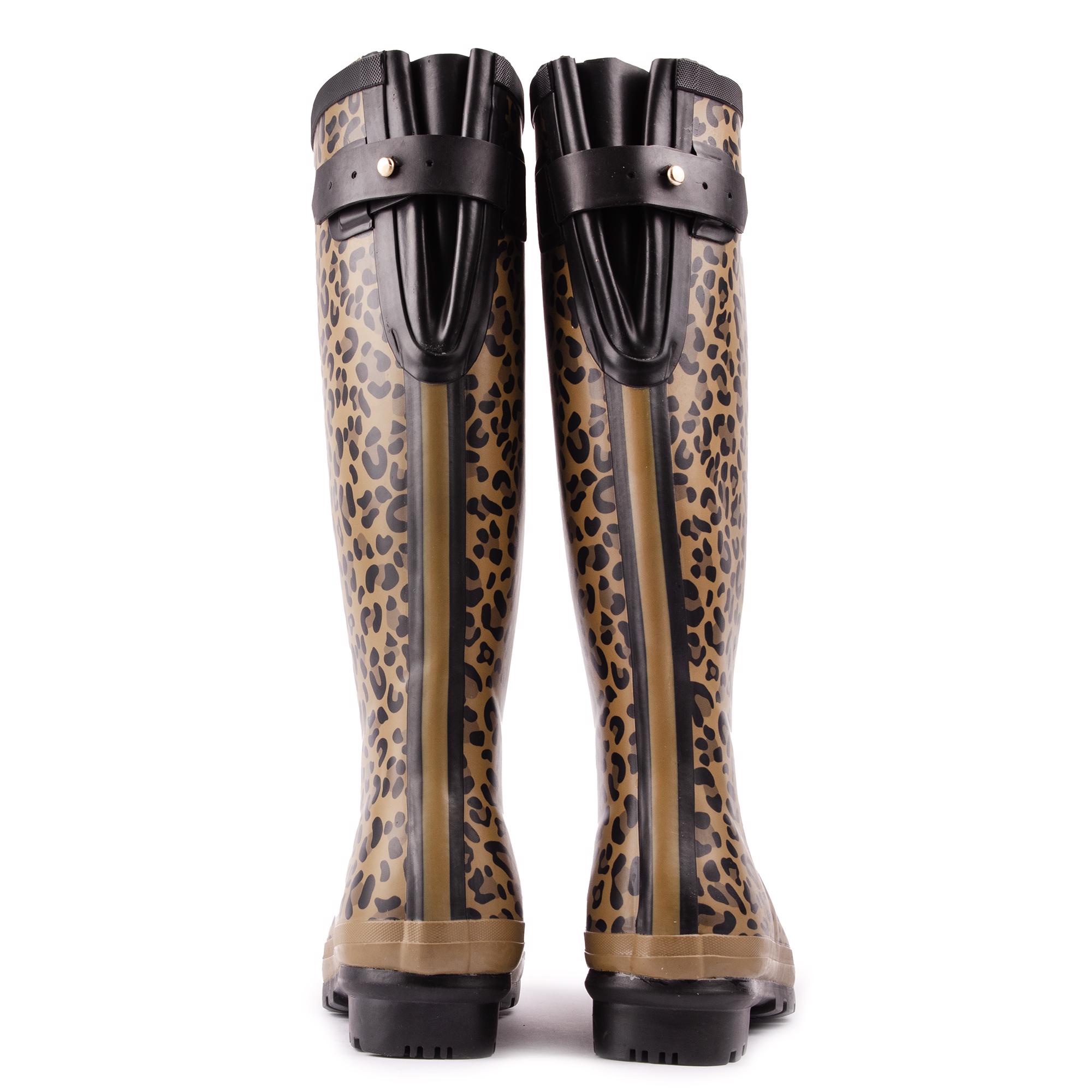 Joules leopard sale print wellies